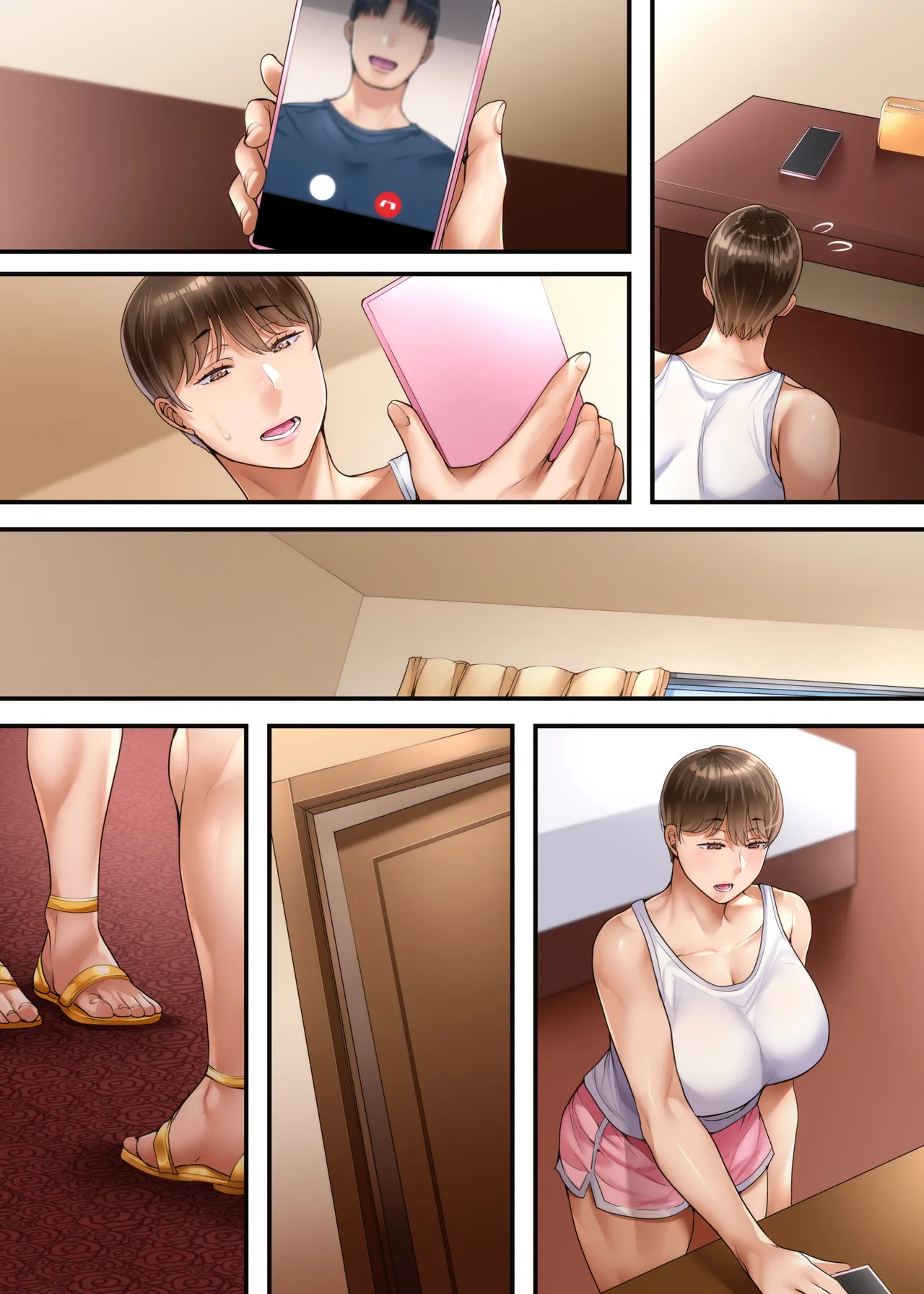 妻達は今、海外にいます 前編 Page.91