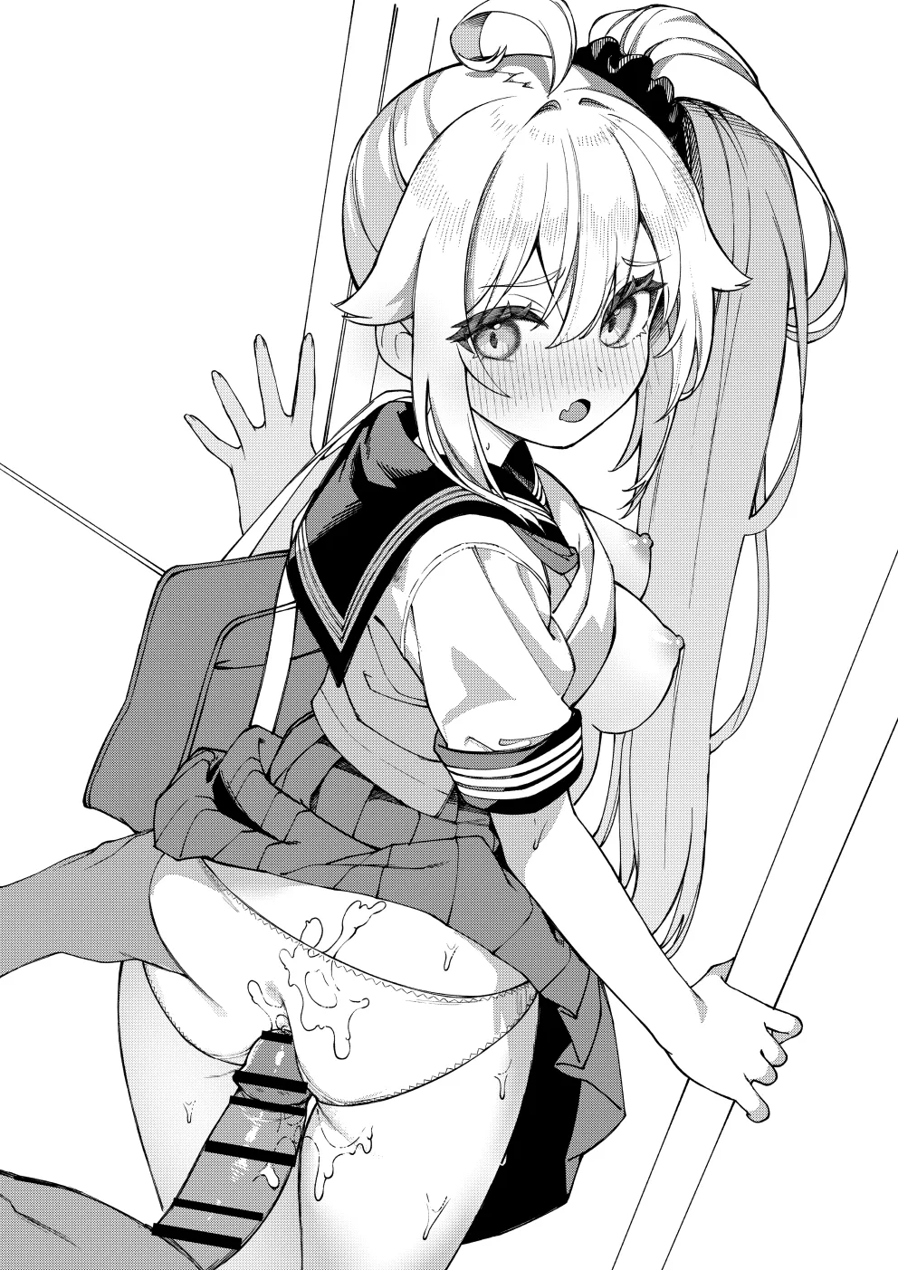 大好きな未来ちゃんが他の奴の机で角オナなんてありえない Page.32
