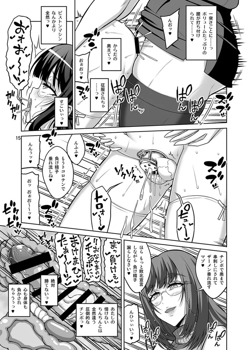 男の娘はふたなりお姉さんに管理されたい Page.32
