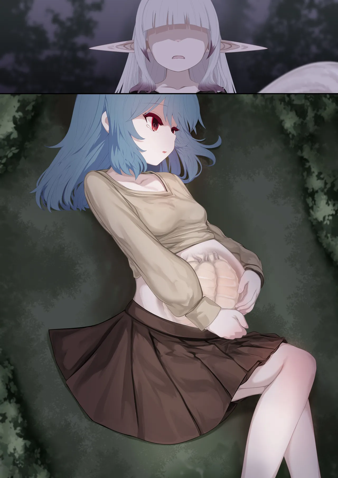 異種姦妊孕奇譚・第五幕ー魔を宿す少女 Page.121
