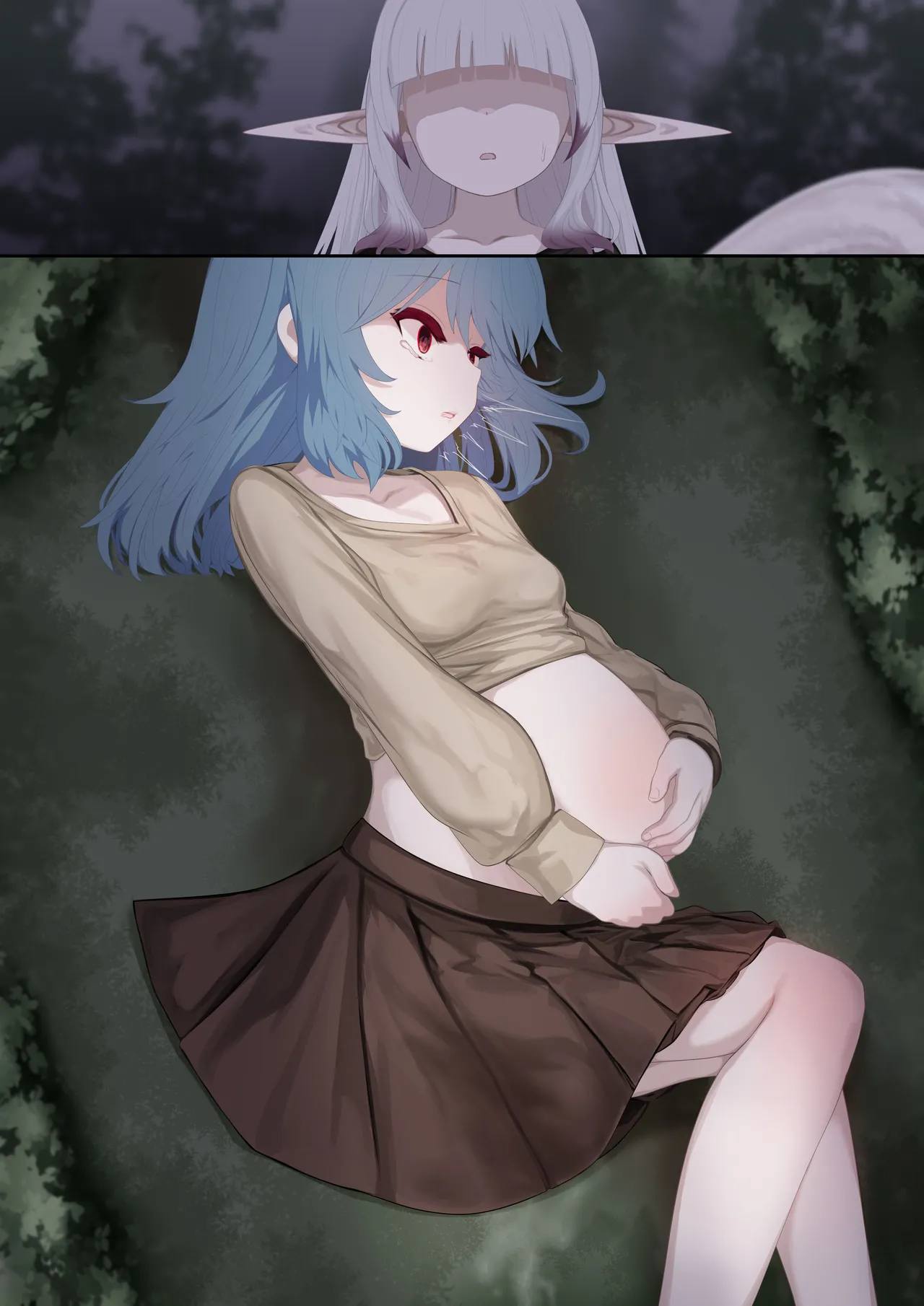 異種姦妊孕奇譚・第五幕ー魔を宿す少女 Page.122