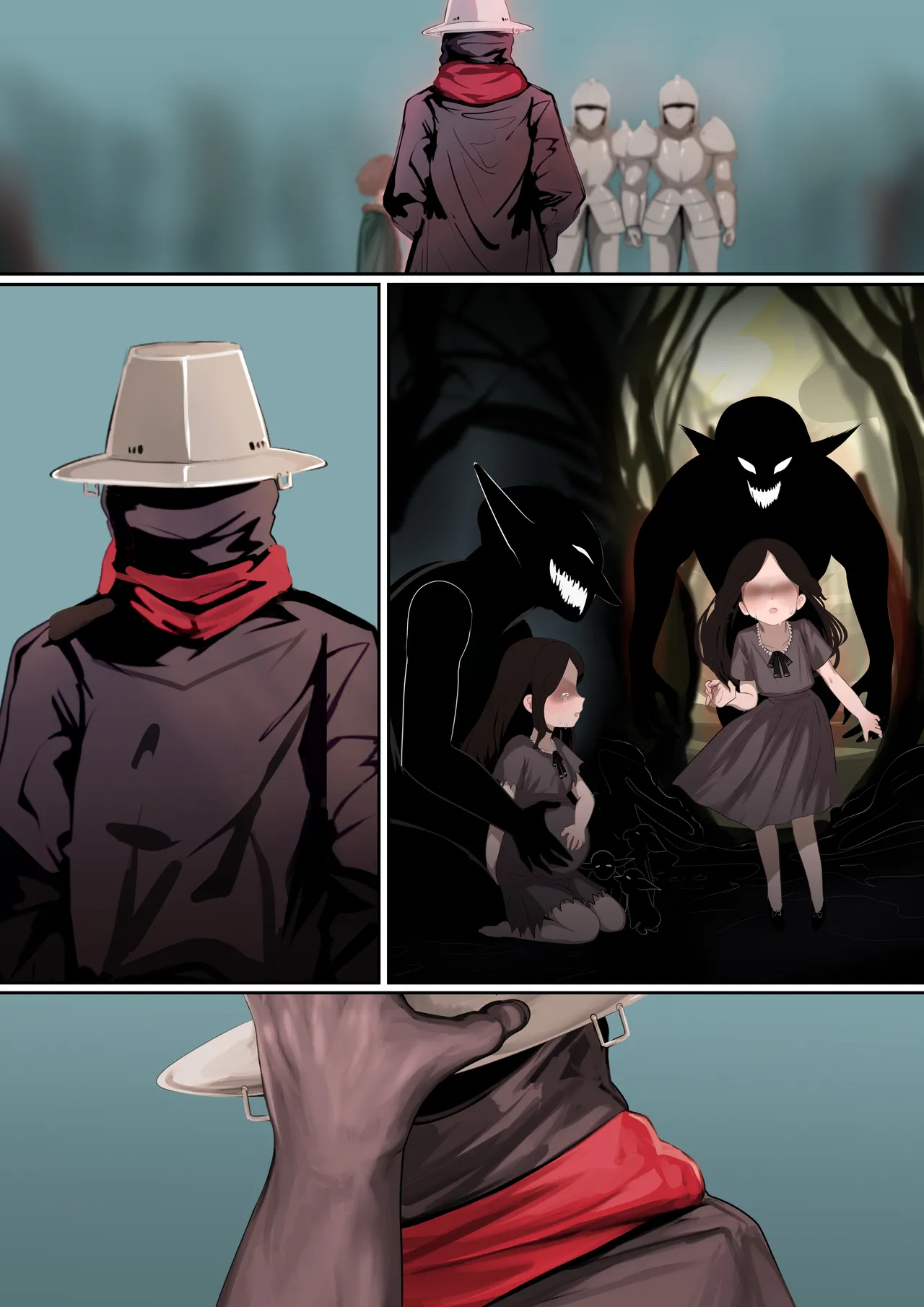 異種姦妊孕奇譚・第五幕ー魔を宿す少女 Page.136