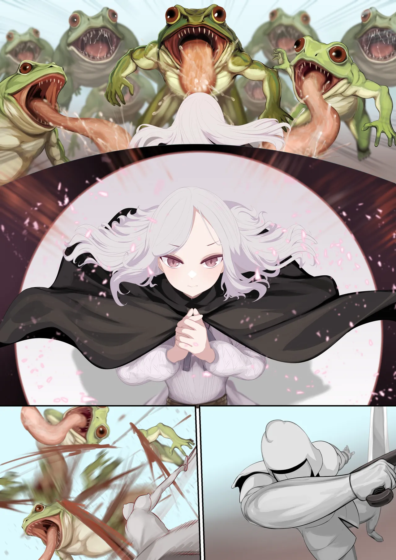 異種姦妊孕奇譚・第五幕ー魔を宿す少女 Page.147