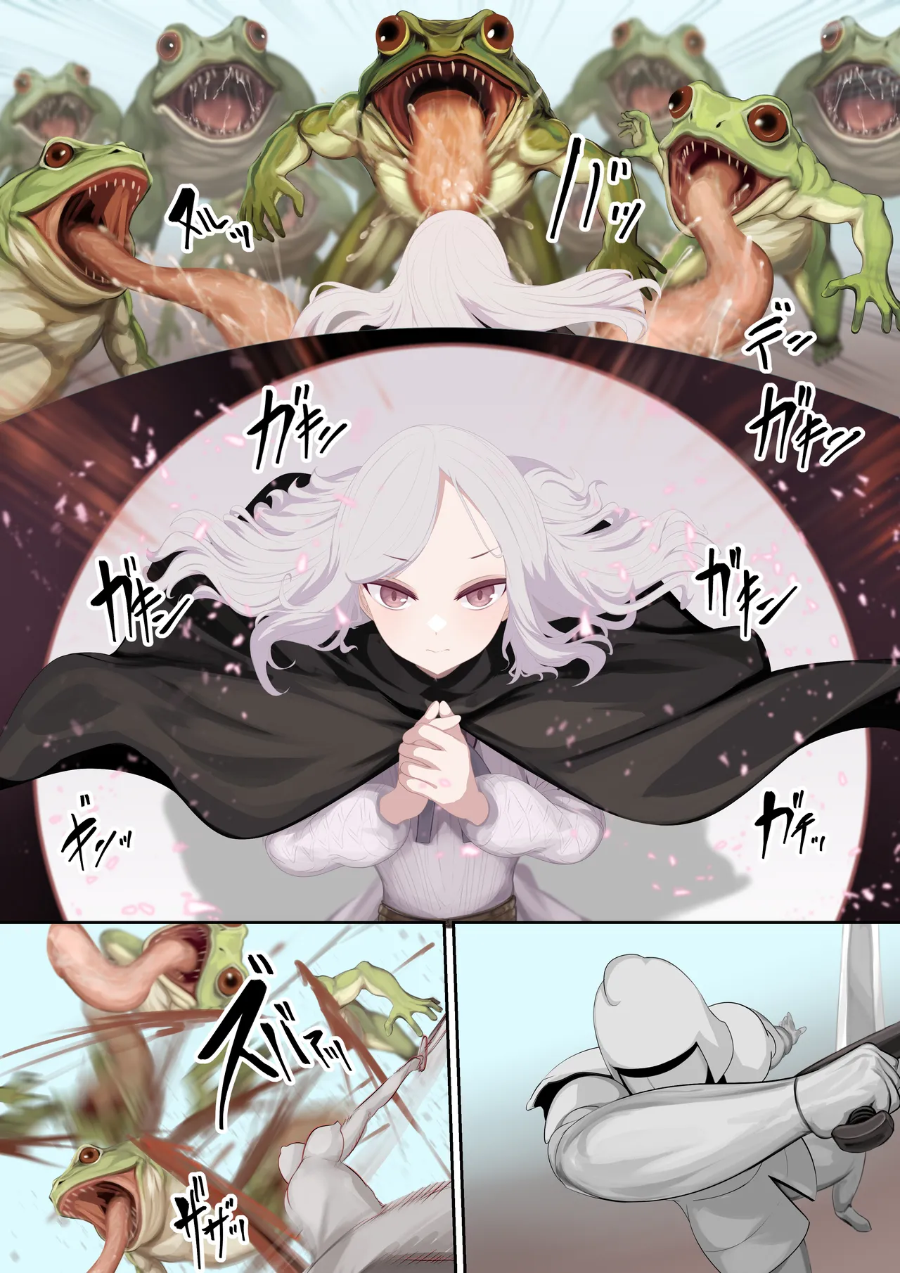 異種姦妊孕奇譚・第五幕ー魔を宿す少女 Page.48
