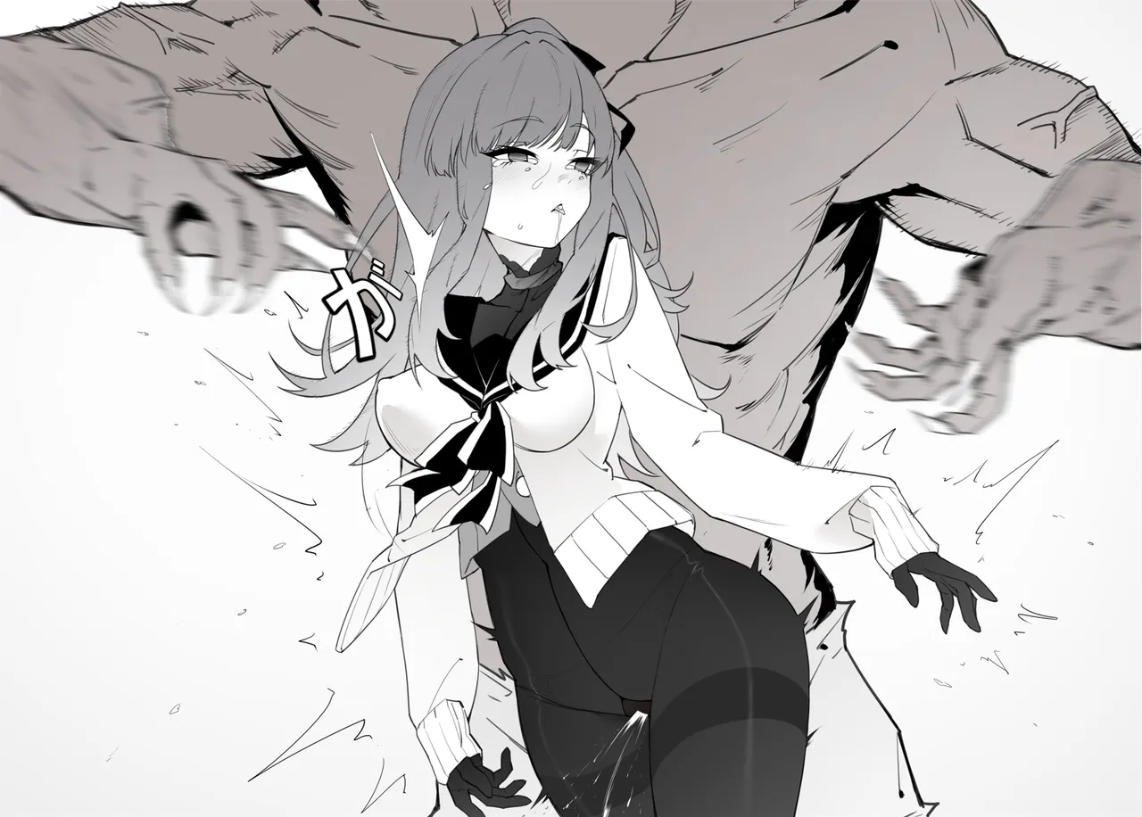 ［Kaebe］「タイツ少女除魔師の首折り処刑」 Page.24
