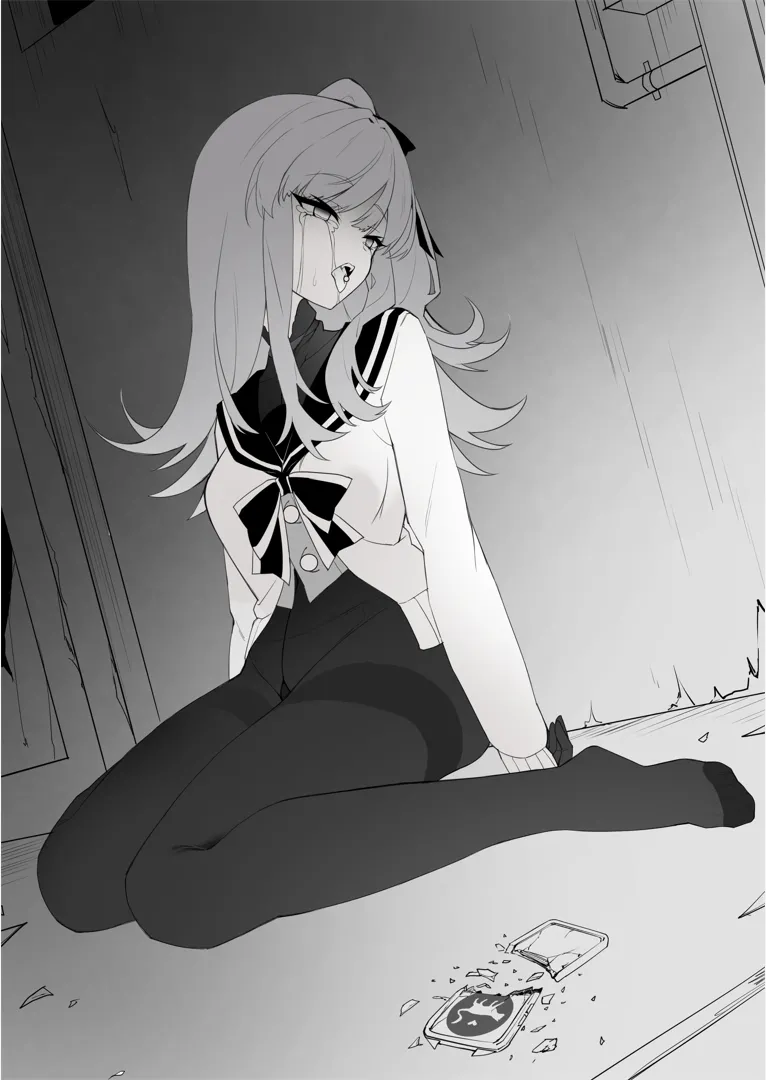 ［Kaebe］「タイツ少女除魔師の首折り処刑」 Page.27