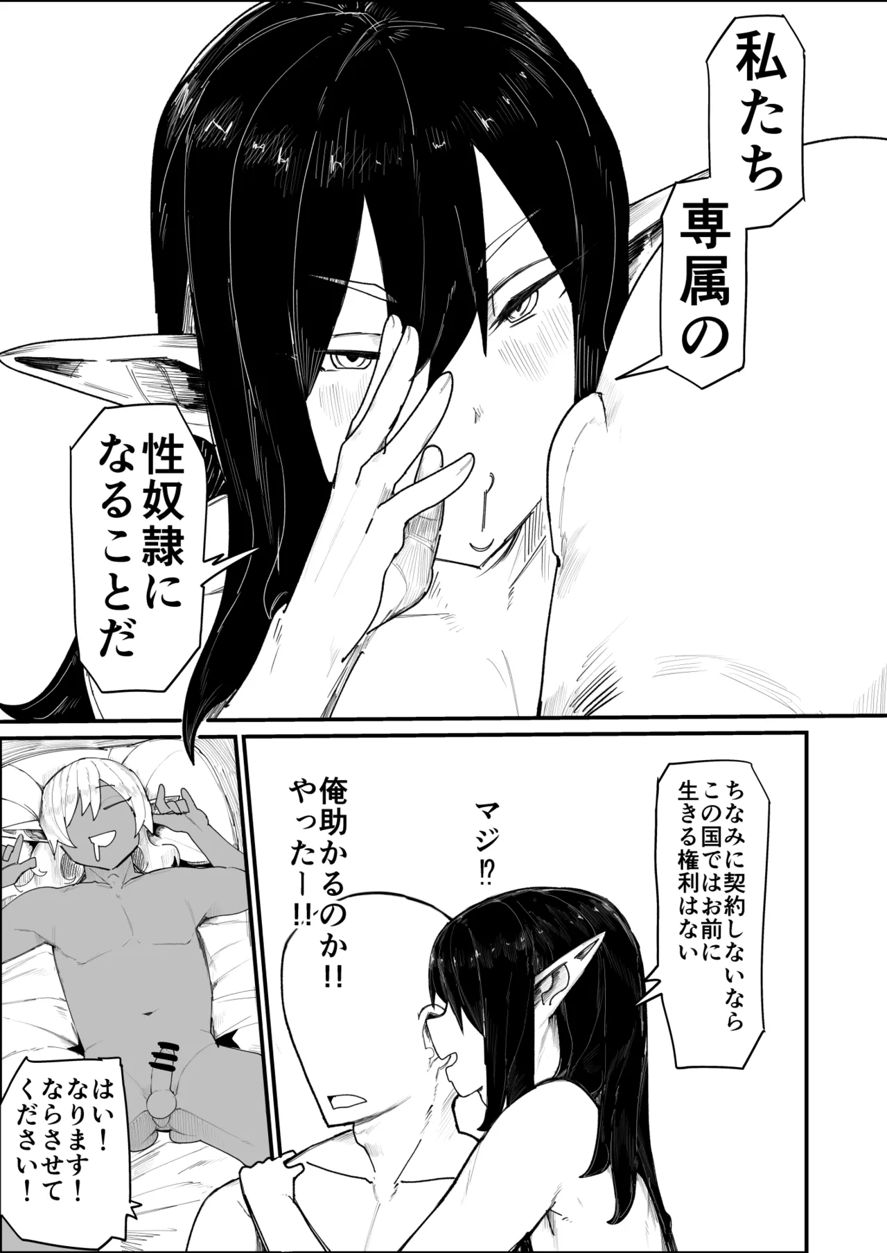 転生したらドスケベオスエルフがエロすぎてホモになる話 Page.53
