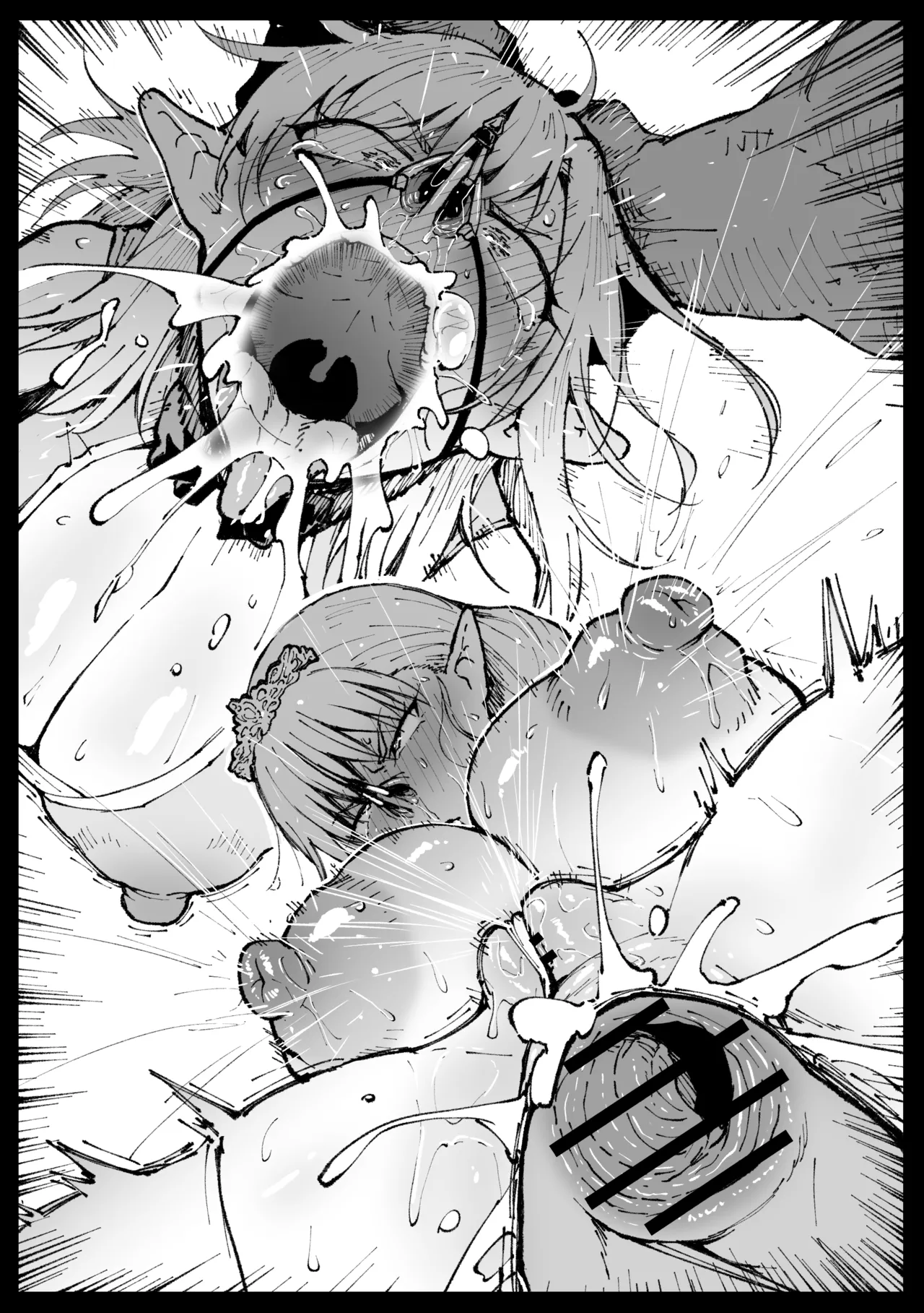 ハイエルフの女王と姫が性犯罪者を懲らしめる的なやつ Page.35