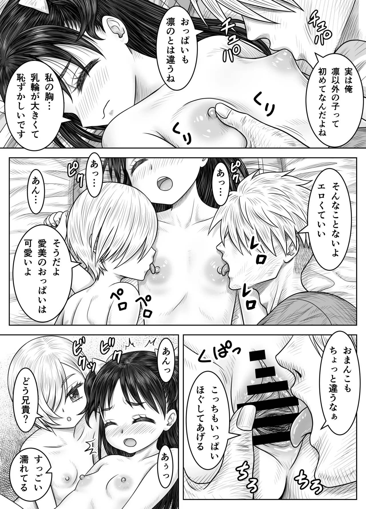 妹の凛とその友達 Page.17