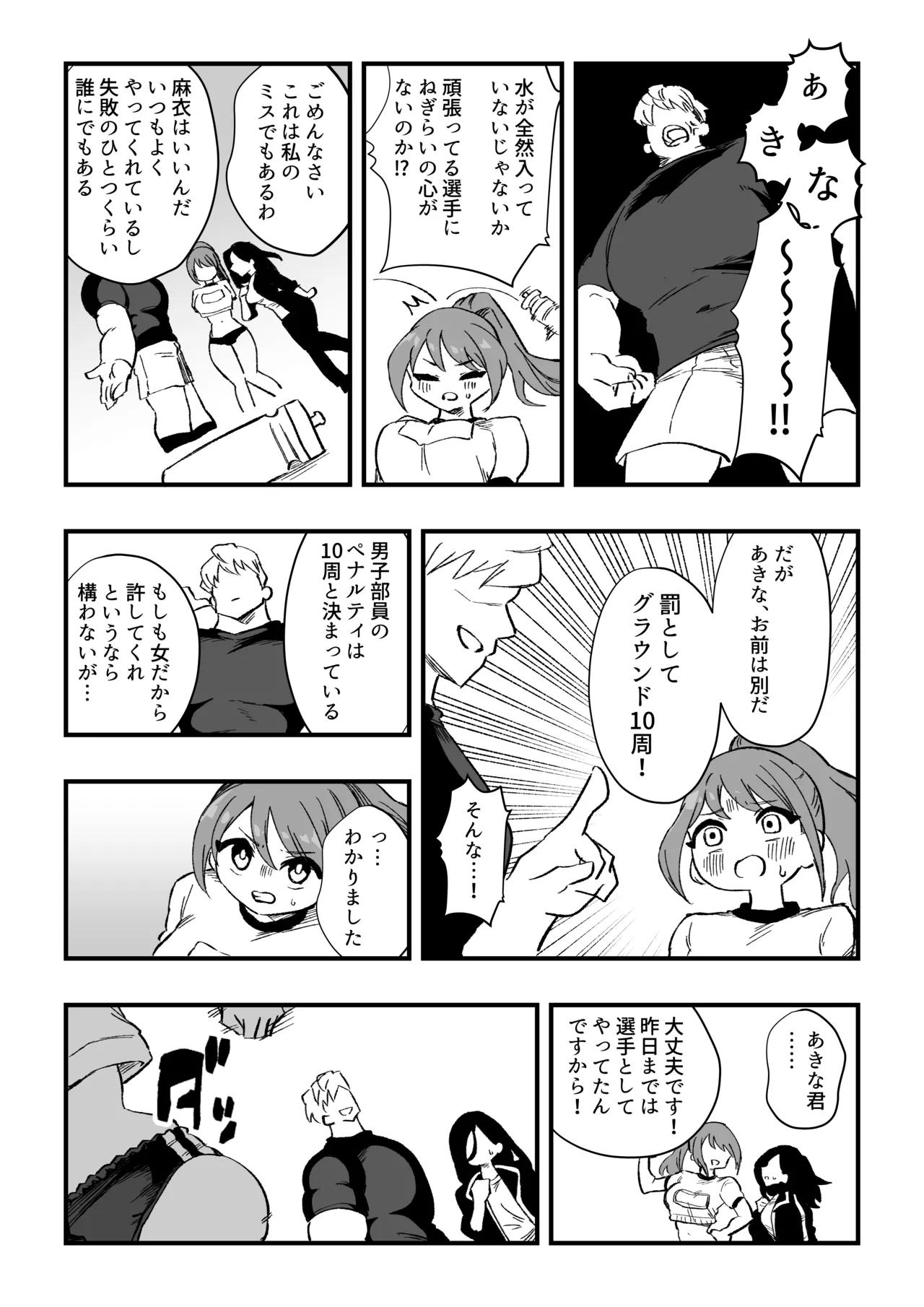 立花あきな 女体化雑用地獄 Page.13