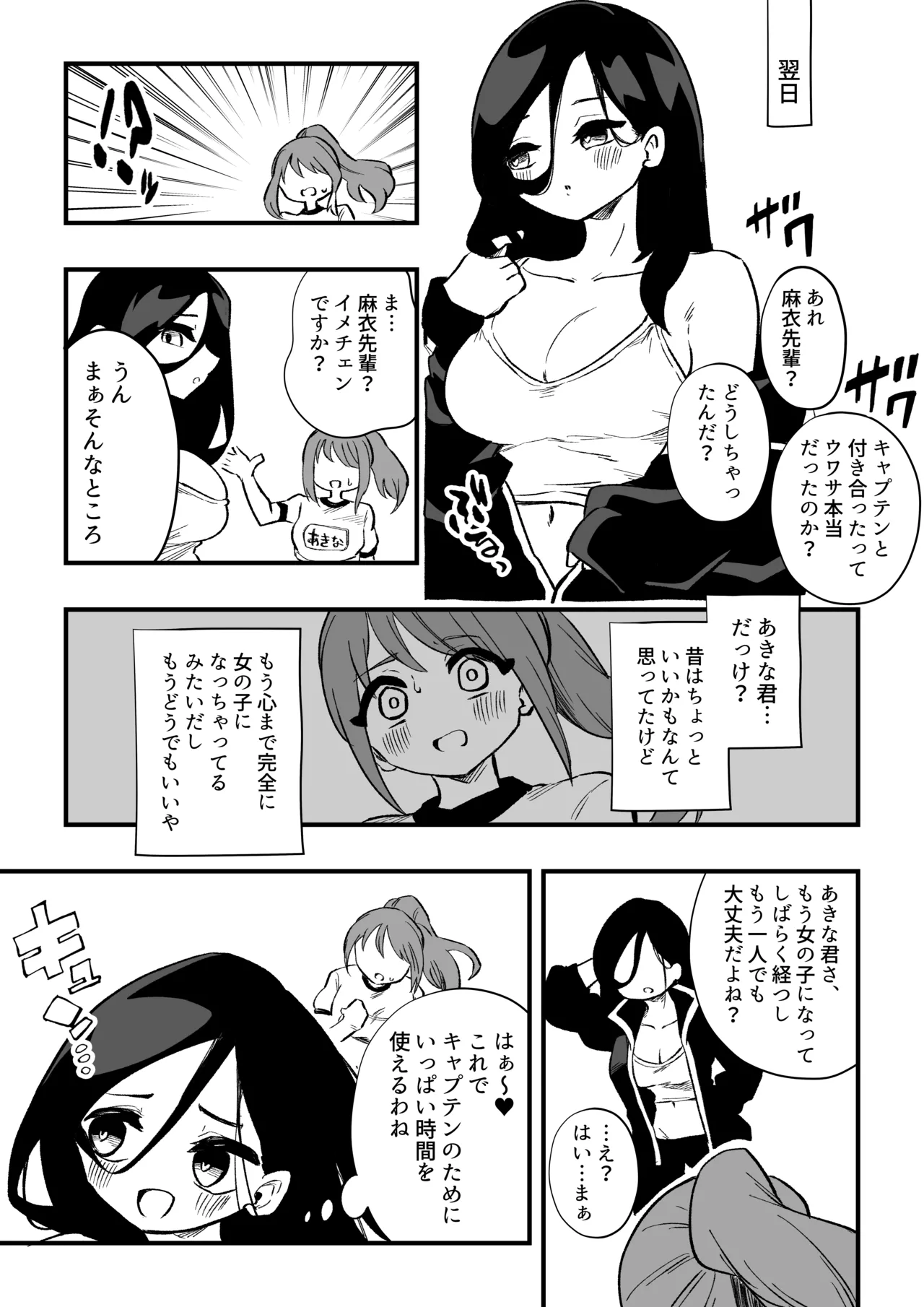 立花あきな 女体化雑用地獄 Page.23