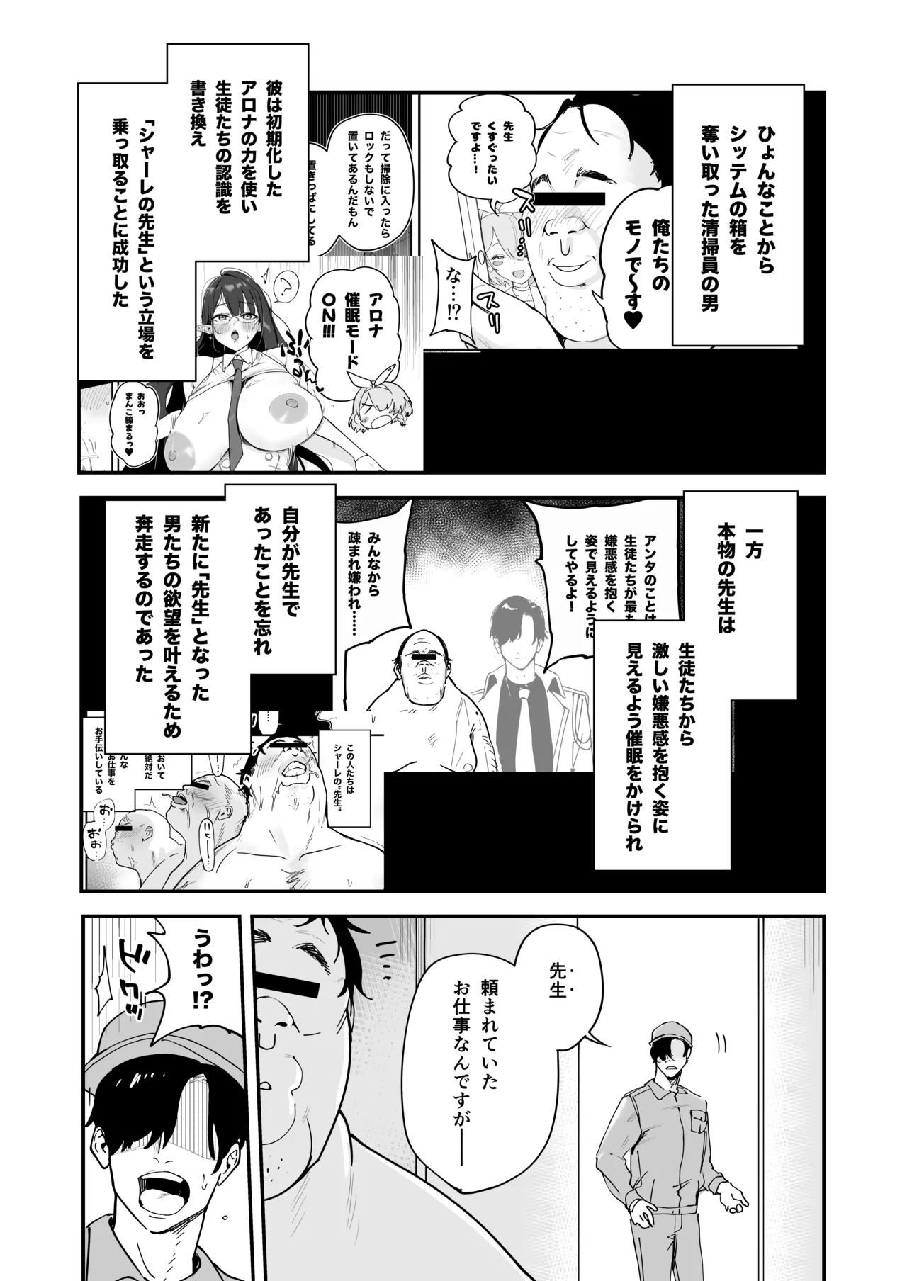 シャーレ乗っ取り催○1.5 Page.2