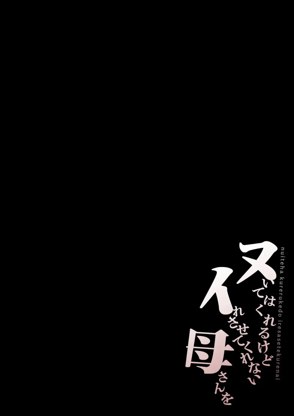 ヌいてくれるけどイれさせてくれない母さんをめちゃくちゃに犯してみたい Page.3