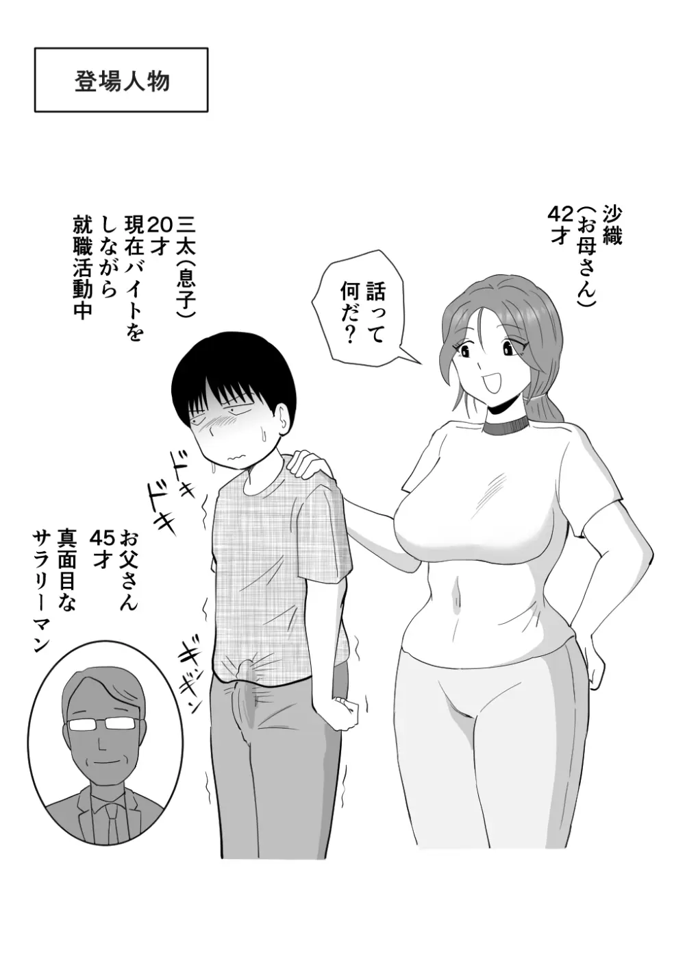 バイト代で母さんの身体を買った息子の話 Page.2