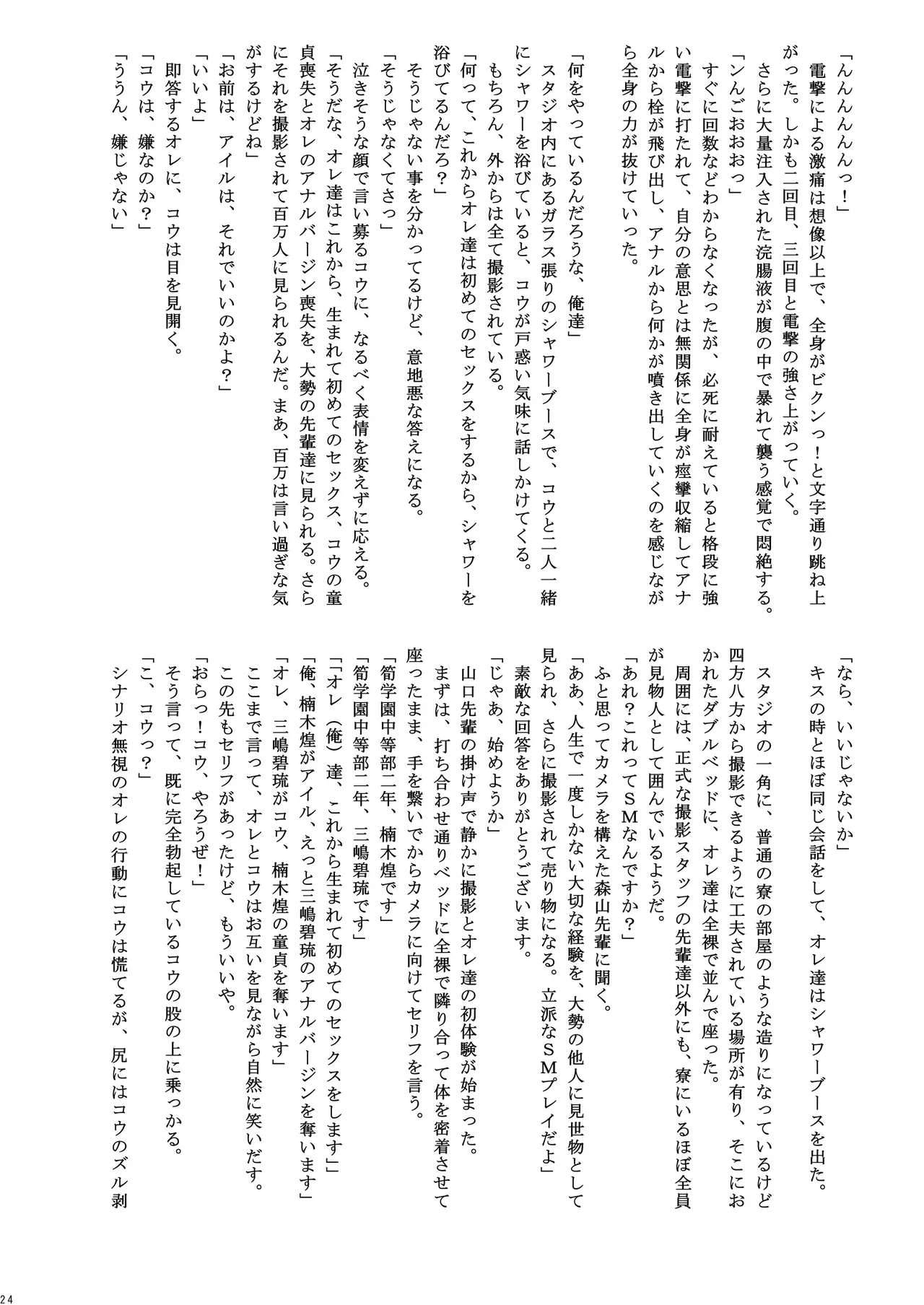 男子寮の罰ゲーム Page.24