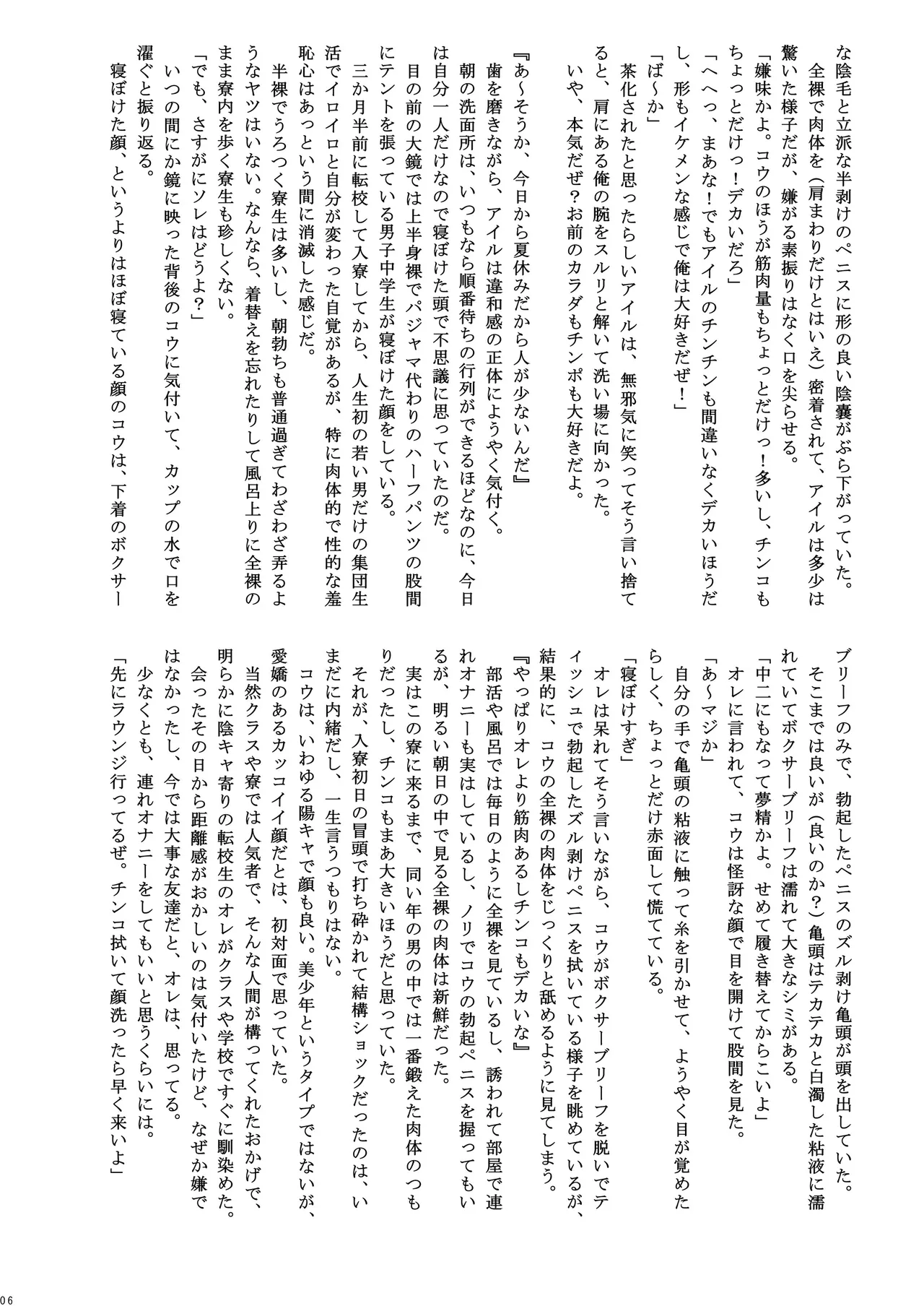男子寮の罰ゲーム Page.6