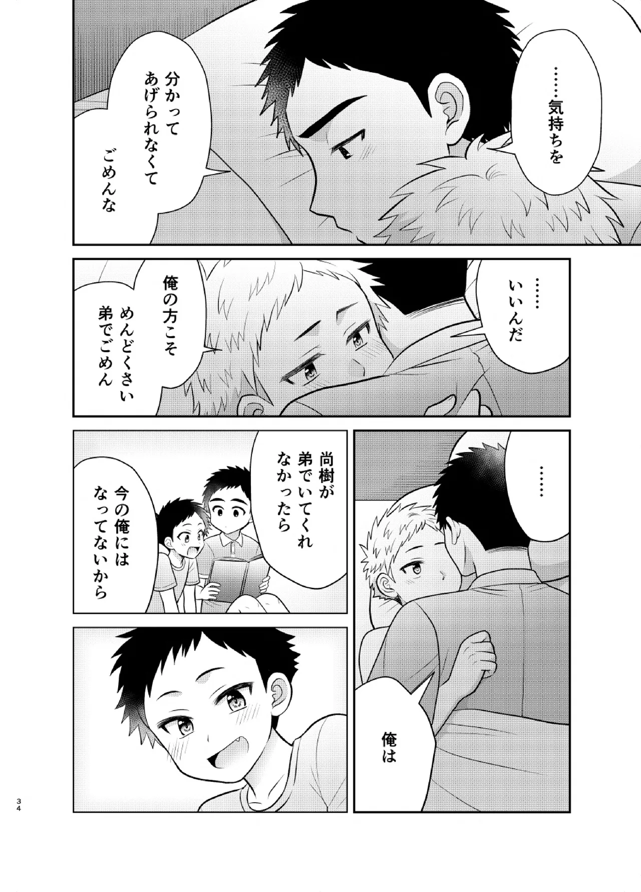 ツングレ弟と生真面目な兄3 Page.34