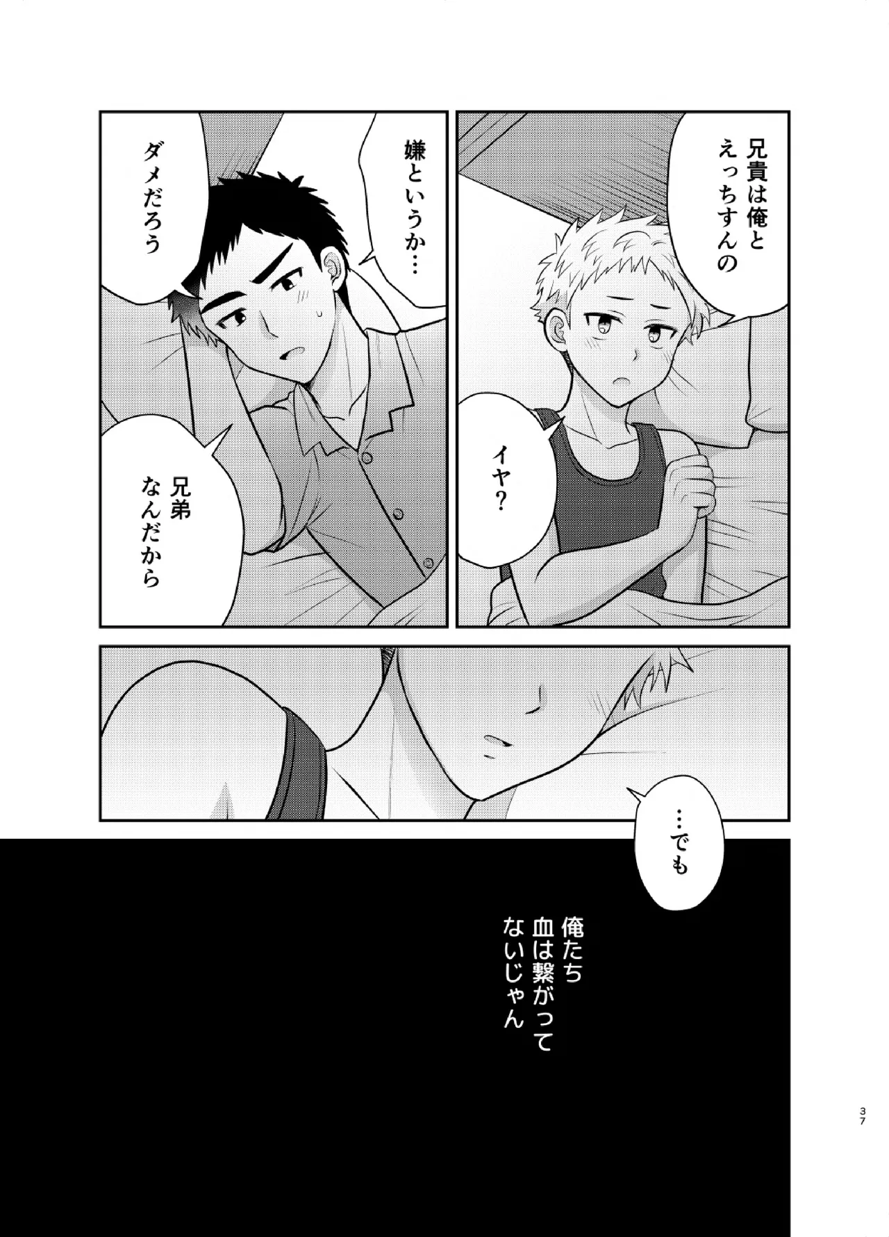 ツングレ弟と生真面目な兄3 Page.37