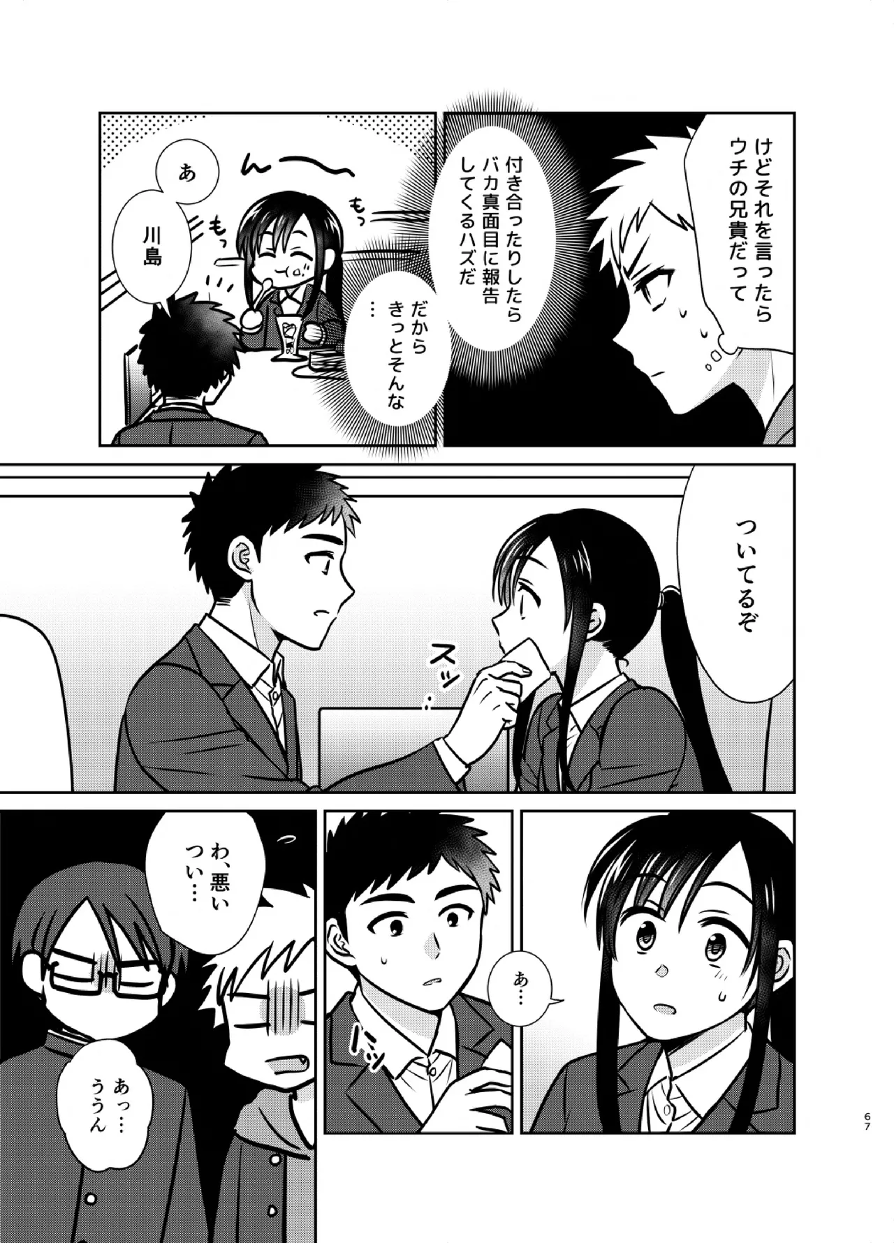 ツングレ弟と生真面目な兄3 Page.67