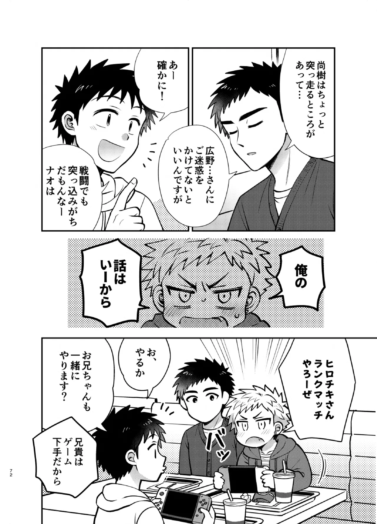 ツングレ弟と生真面目な兄3 Page.72