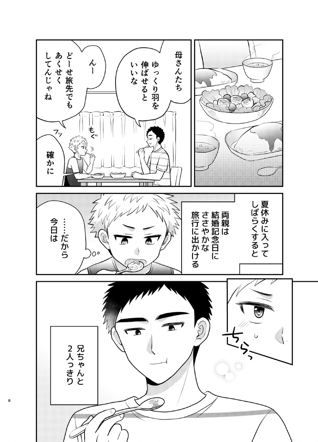 ツングレ弟と生真面目な兄3 Page.8