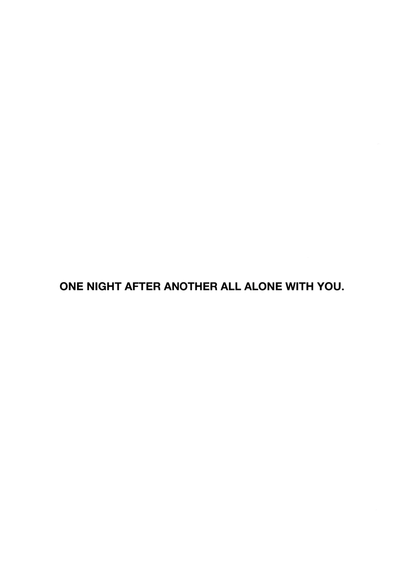 ONE NIGHT AFTER ANOTHER Page.43