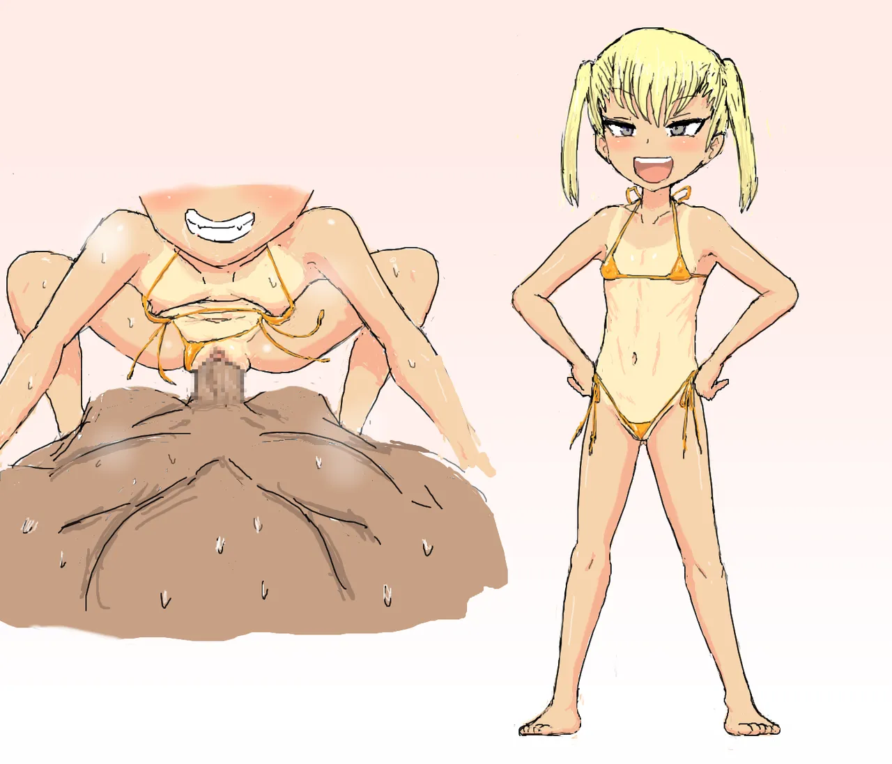日焼け姪&クラスメイト搾精連続押しかけ Page.49