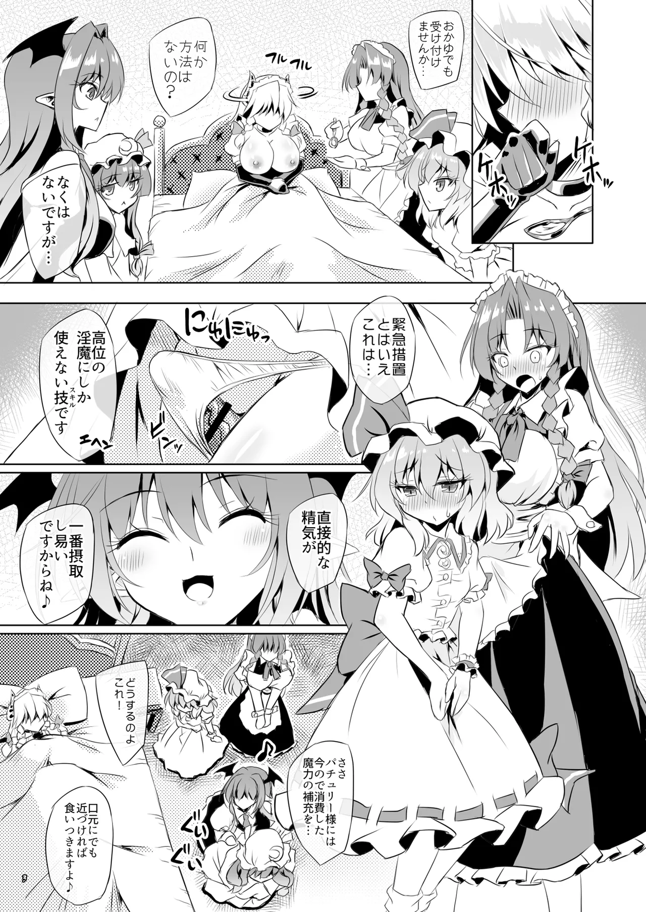 サキュバス紅魔館 ANOTHER 3 Page.2
