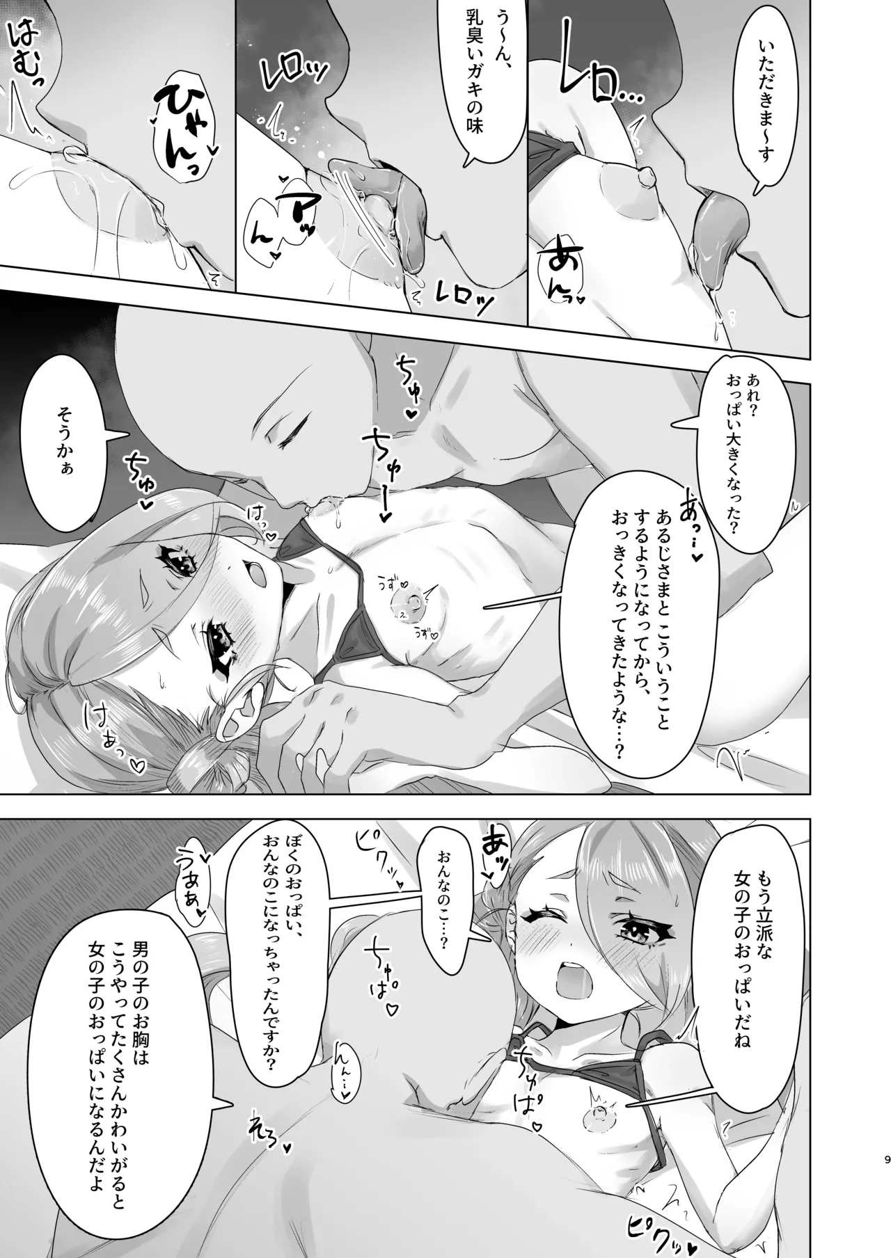 今剣、ご褒美くれるってよ Page.8
