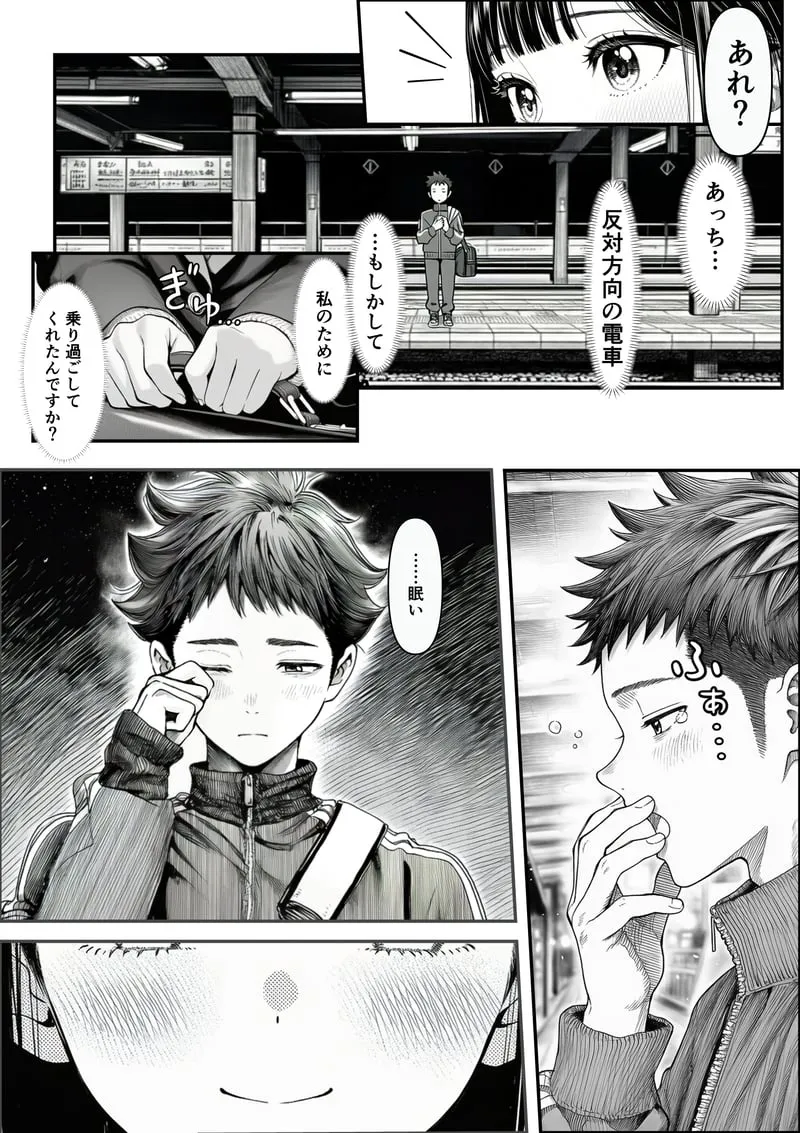 電車で何度も肩にもたれかかってくる女の子と、子作りセックスしてしまった - 夜あくび小隊 Page.11