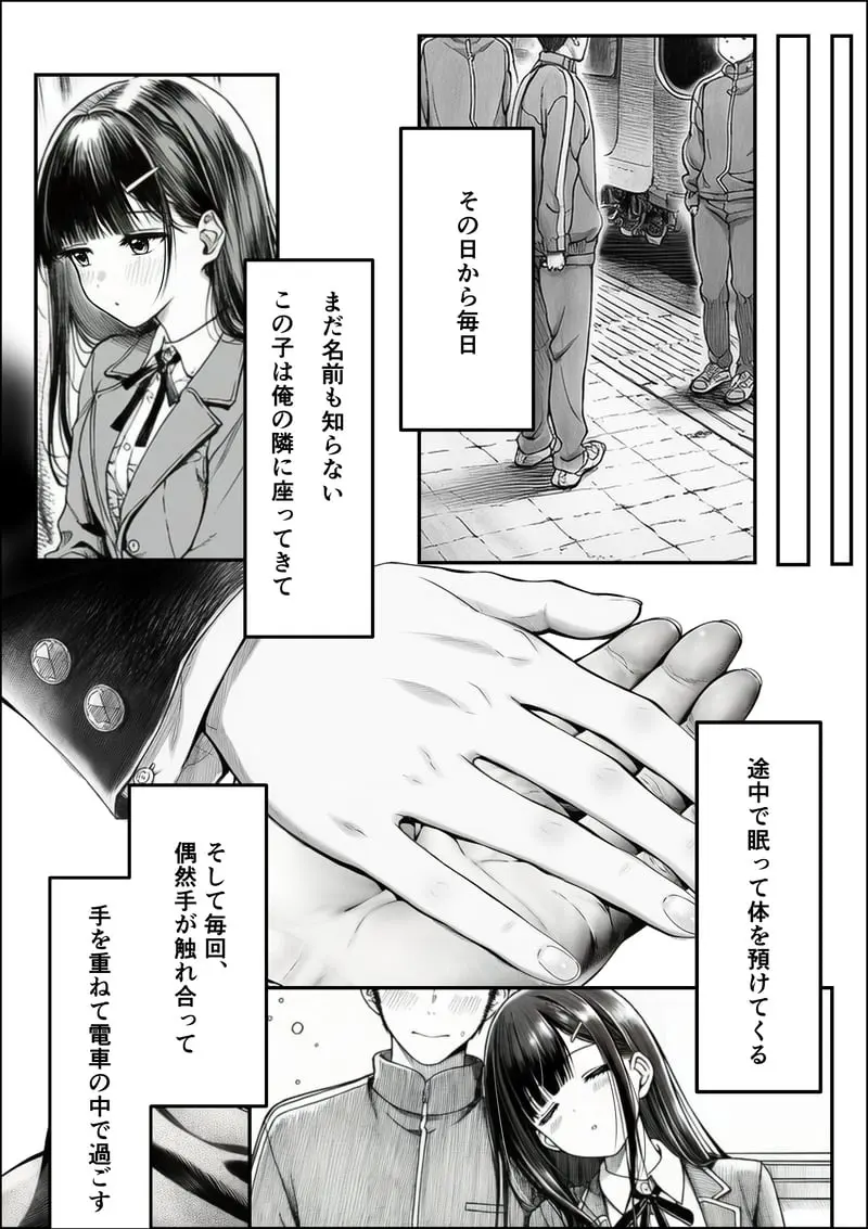 電車で何度も肩にもたれかかってくる女の子と、子作りセックスしてしまった - 夜あくび小隊 Page.19