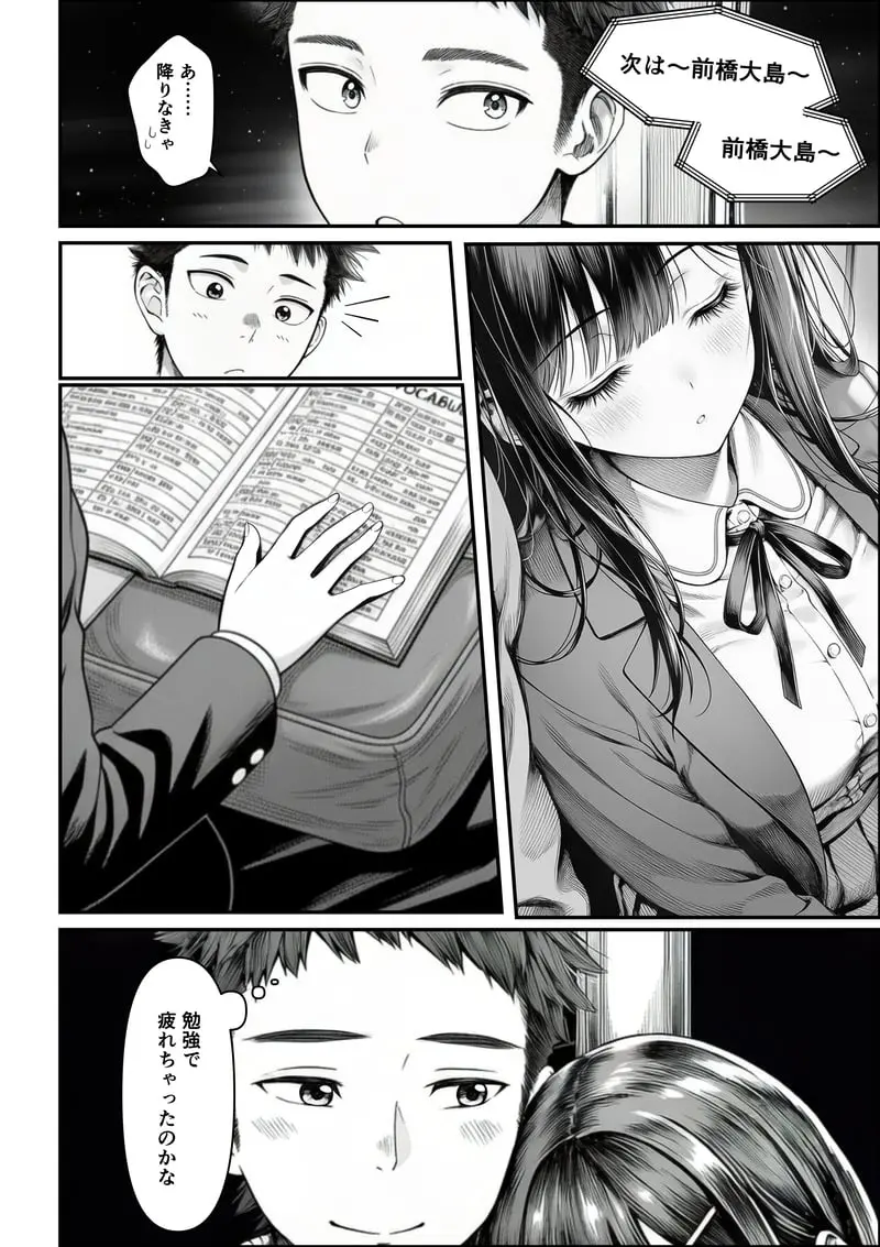 電車で何度も肩にもたれかかってくる女の子と、子作りセックスしてしまった - 夜あくび小隊 Page.5