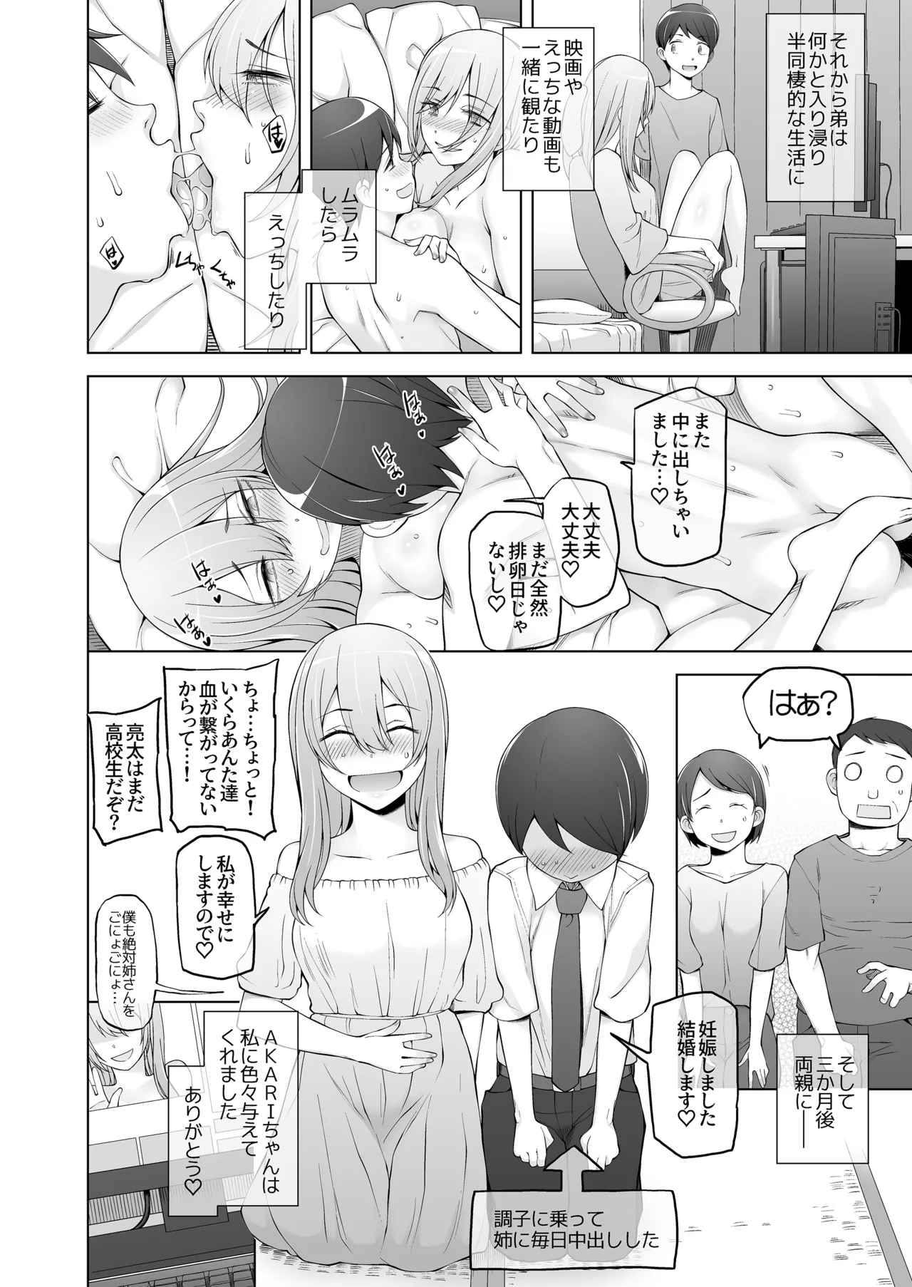 弟は私をエロ配信者だと思い込んでる Page.40