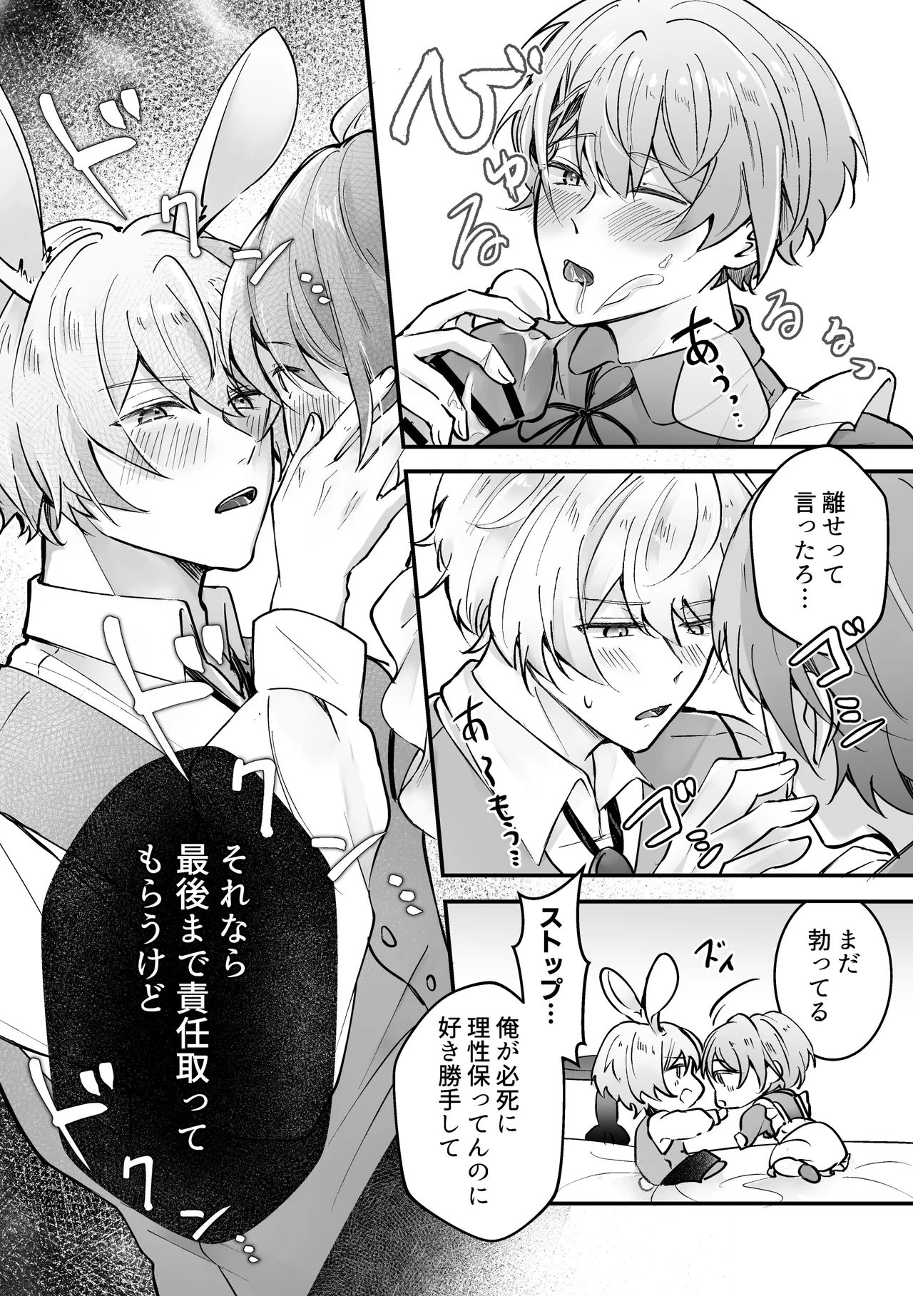 発情白うさぎの孕ませえっち「淫らな夢の国でアリスと」シリーズ【白うさぎ編】 Page.14