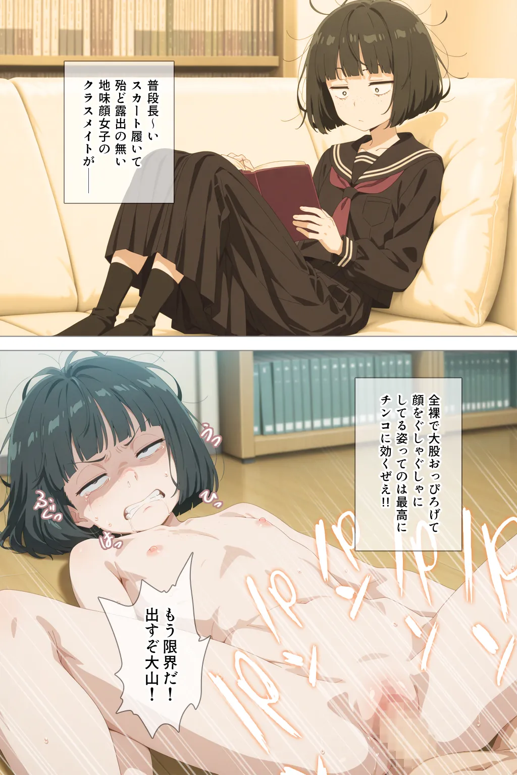 とにかくヤリたくて妥協の末付き合った地味顔で貧相な体の女子をうっかり孕ませてしまった俺の末路 Page.22