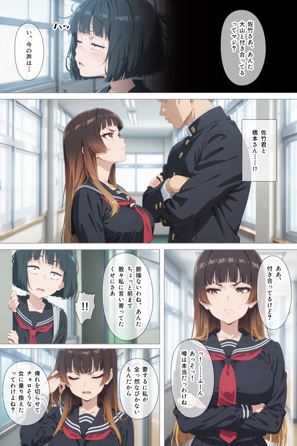 とにかくヤリたくて妥協の末付き合った地味顔で貧相な体の女子をうっかり孕ませてしまった俺の末路 Page.35