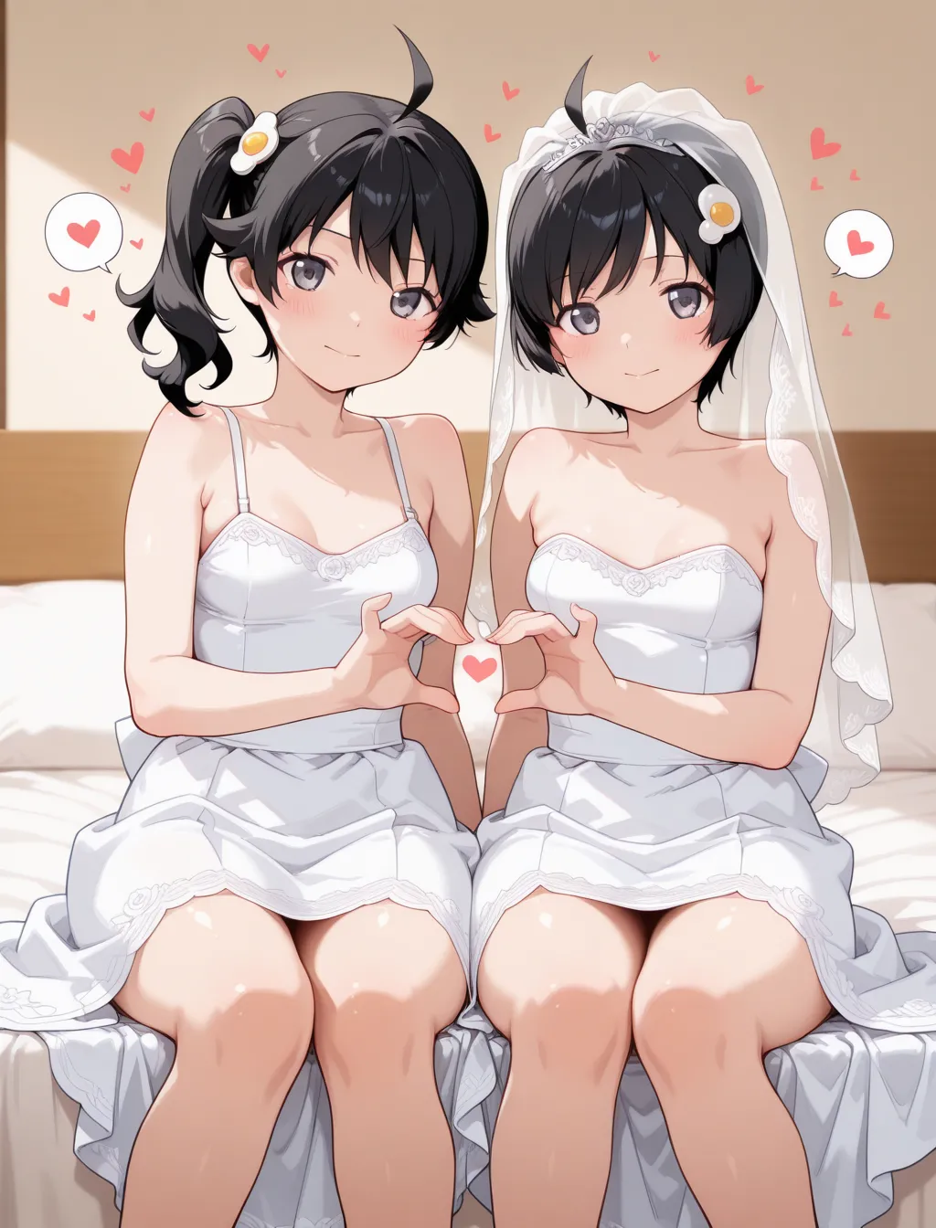 [どろっぷちゃん] コスらぶ ヒロインだって喘ぎたい！ 阿良々木火憐＆阿良々木月日 [d_699830] Page.223