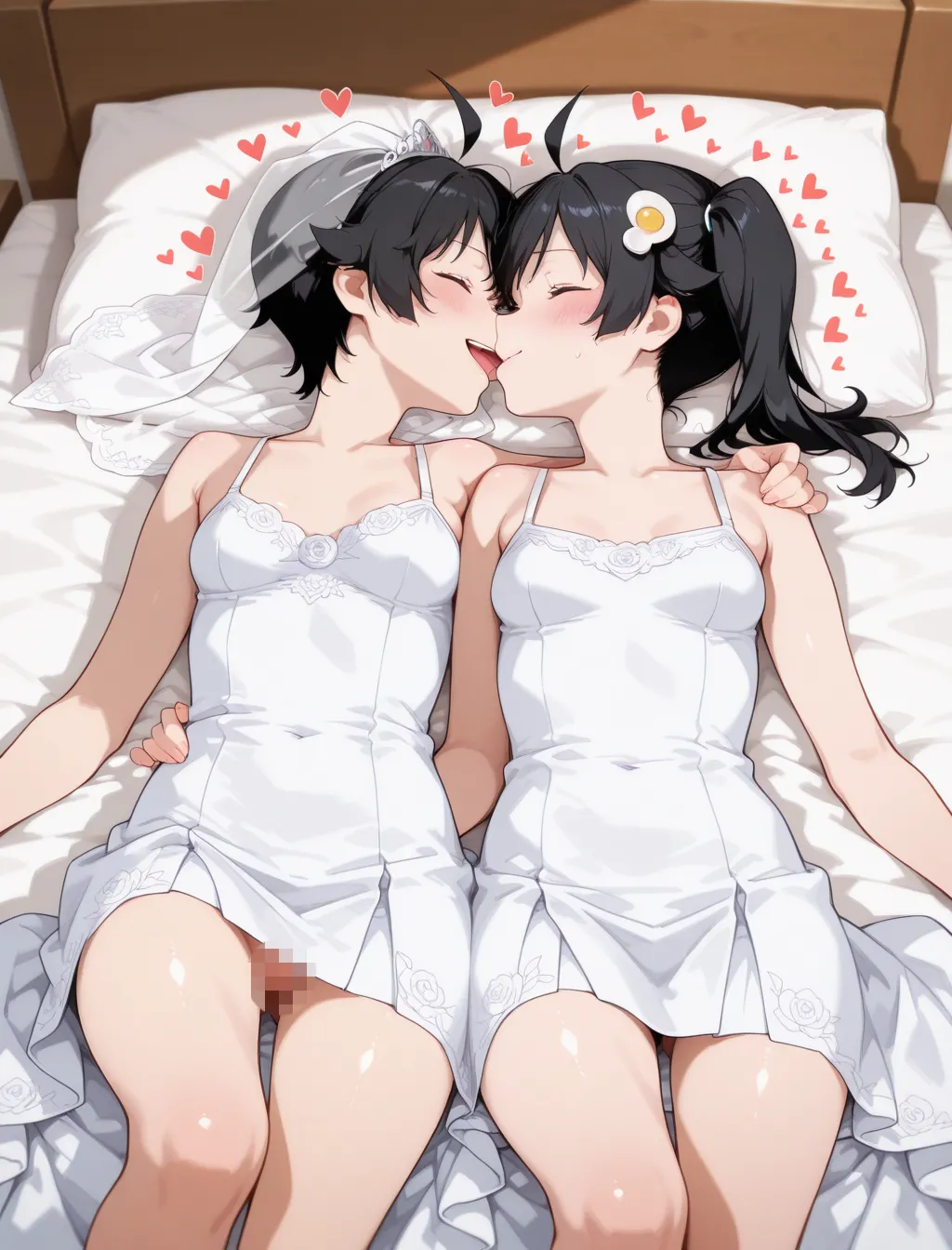 [どろっぷちゃん] コスらぶ ヒロインだって喘ぎたい！ 阿良々木火憐＆阿良々木月日 [d_699830] Page.224