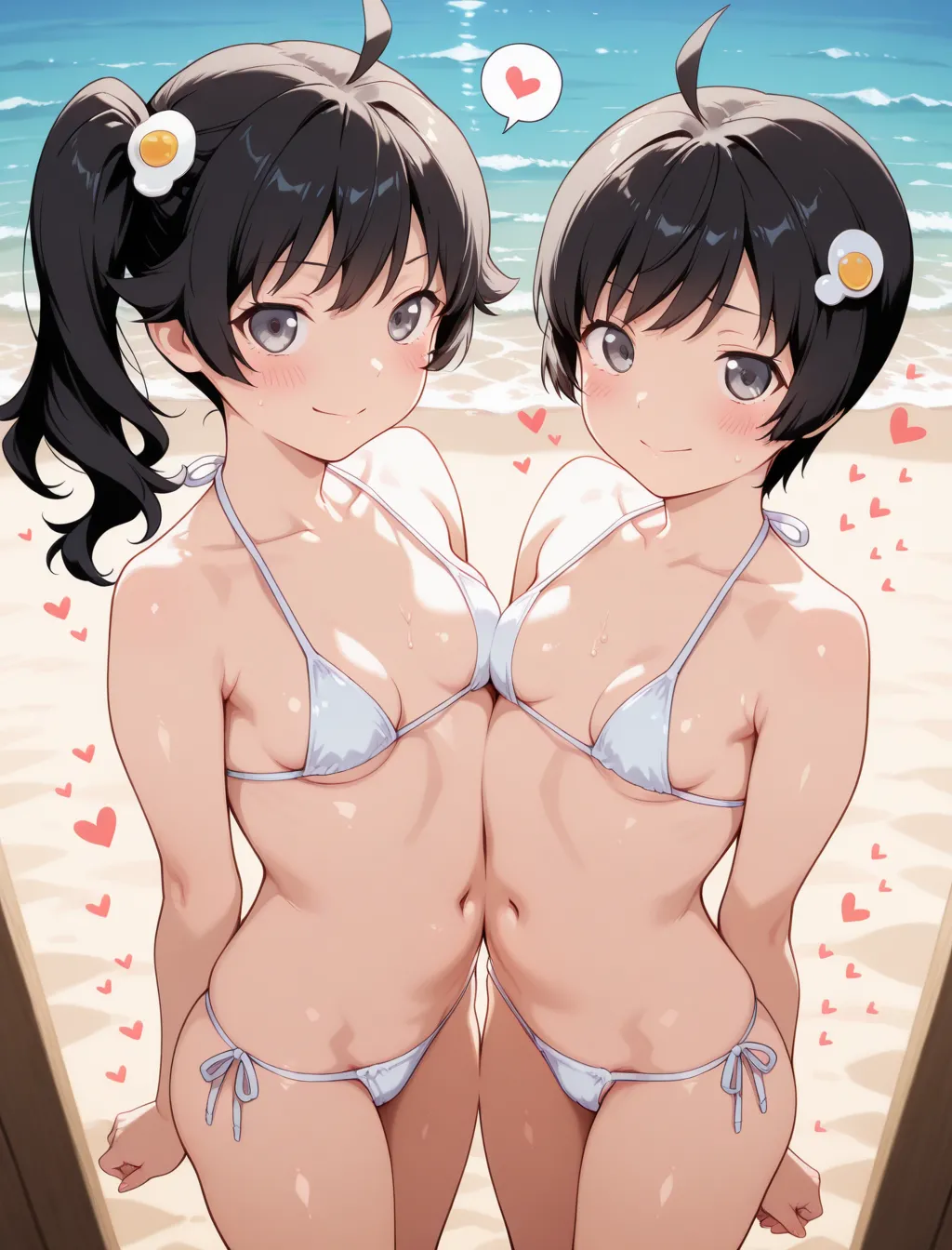 [どろっぷちゃん] コスらぶ ヒロインだって喘ぎたい！ 阿良々木火憐＆阿良々木月日 [d_699830] Page.342