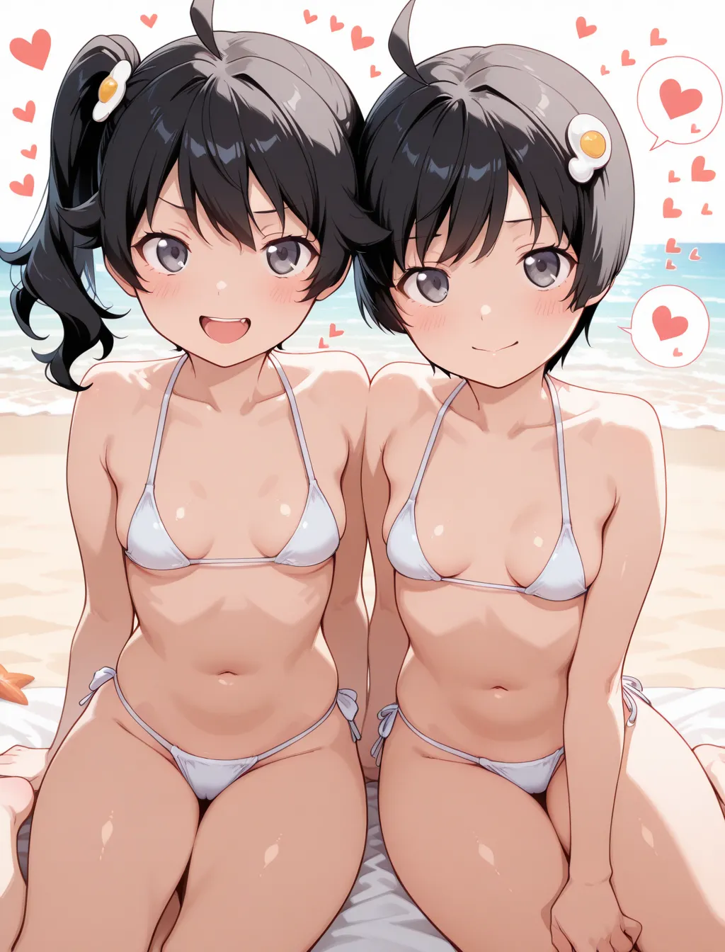 [どろっぷちゃん] コスらぶ ヒロインだって喘ぎたい！ 阿良々木火憐＆阿良々木月日 [d_699830] Page.343