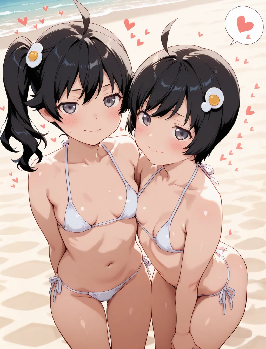 [どろっぷちゃん] コスらぶ ヒロインだって喘ぎたい！ 阿良々木火憐＆阿良々木月日 [d_699830] Page.347