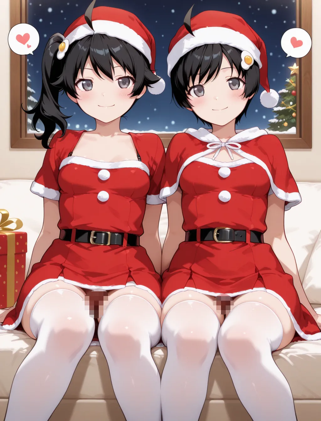 [どろっぷちゃん] コスらぶ ヒロインだって喘ぎたい！ 阿良々木火憐＆阿良々木月日 [d_699830] Page.467