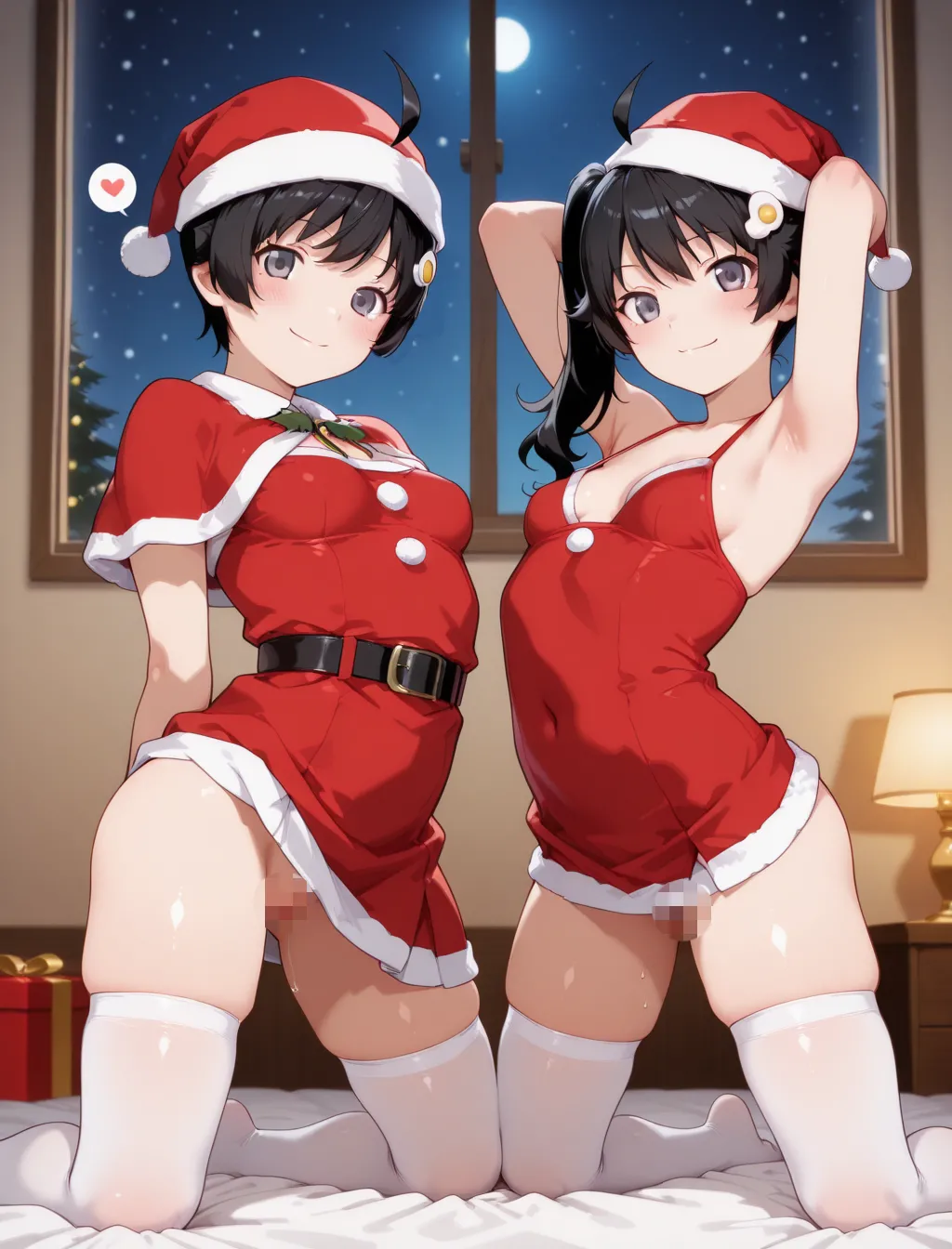 [どろっぷちゃん] コスらぶ ヒロインだって喘ぎたい！ 阿良々木火憐＆阿良々木月日 [d_699830] Page.468