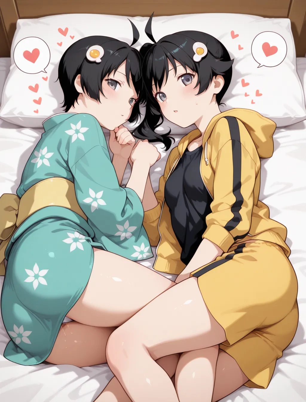 [どろっぷちゃん] コスらぶ ヒロインだって喘ぎたい！ 阿良々木火憐＆阿良々木月日 [d_699830] Page.95