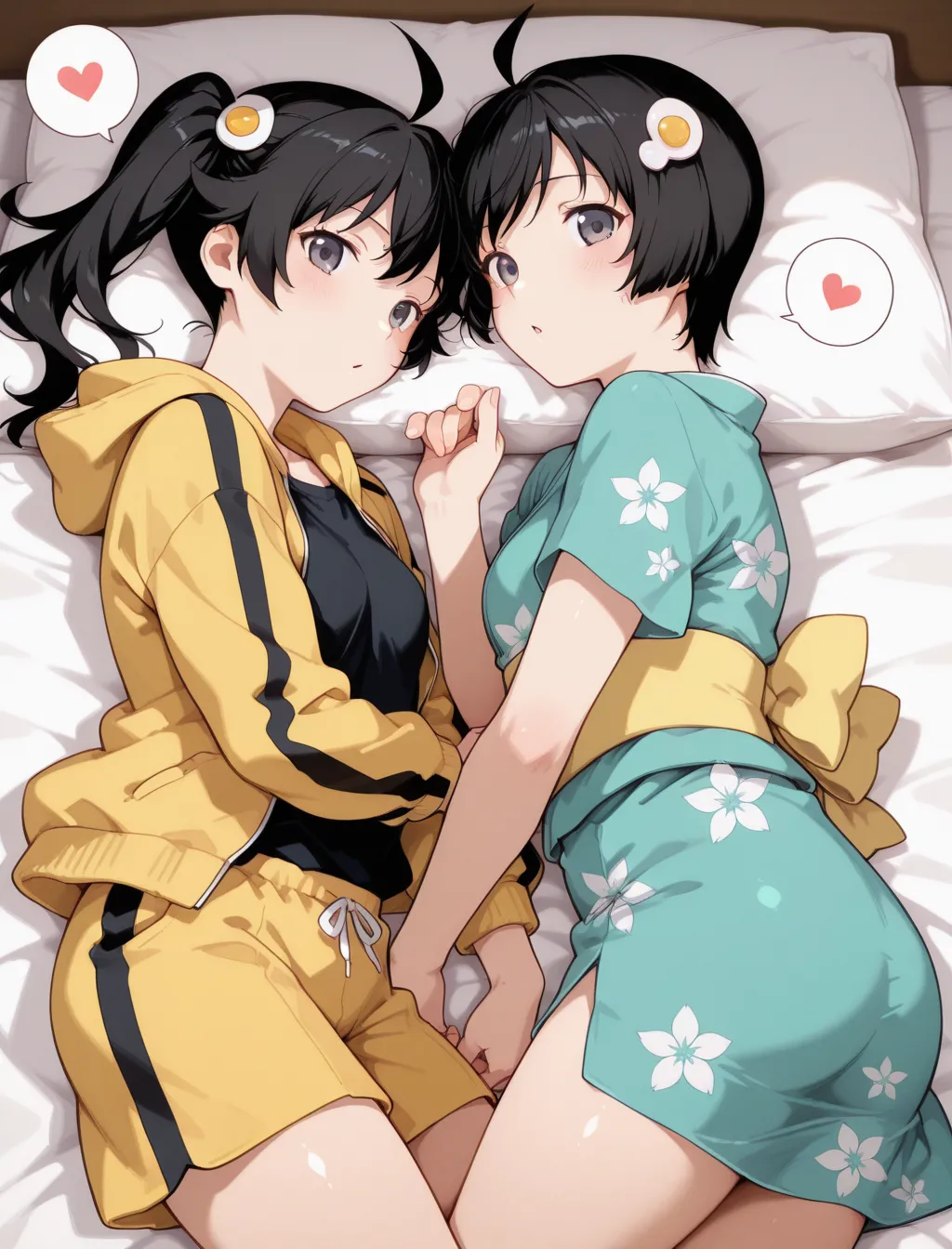 [どろっぷちゃん] コスらぶ ヒロインだって喘ぎたい！ 阿良々木火憐＆阿良々木月日 [d_699830] Page.96