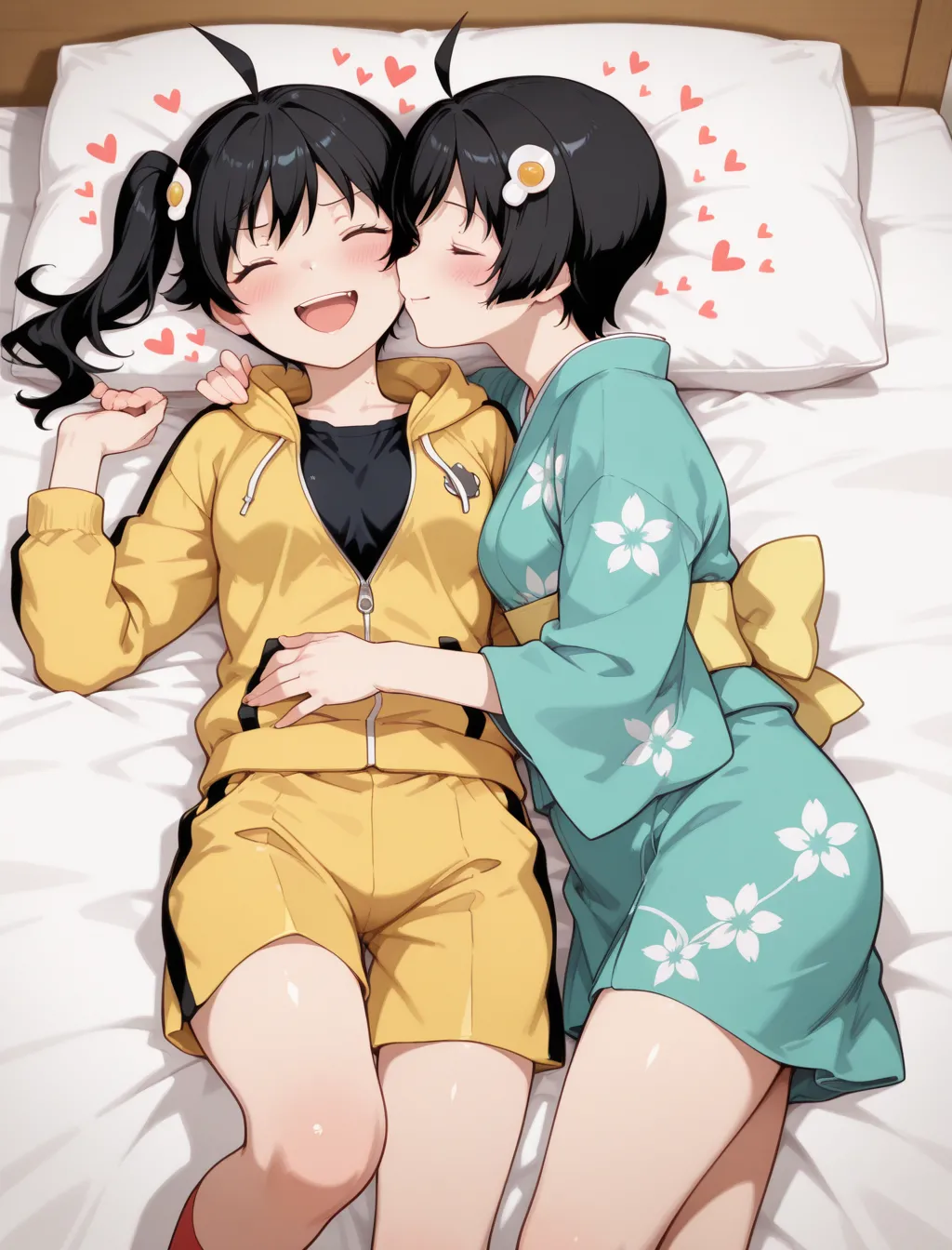 [どろっぷちゃん] コスらぶ ヒロインだって喘ぎたい！ 阿良々木火憐＆阿良々木月日 [d_699830] Page.99