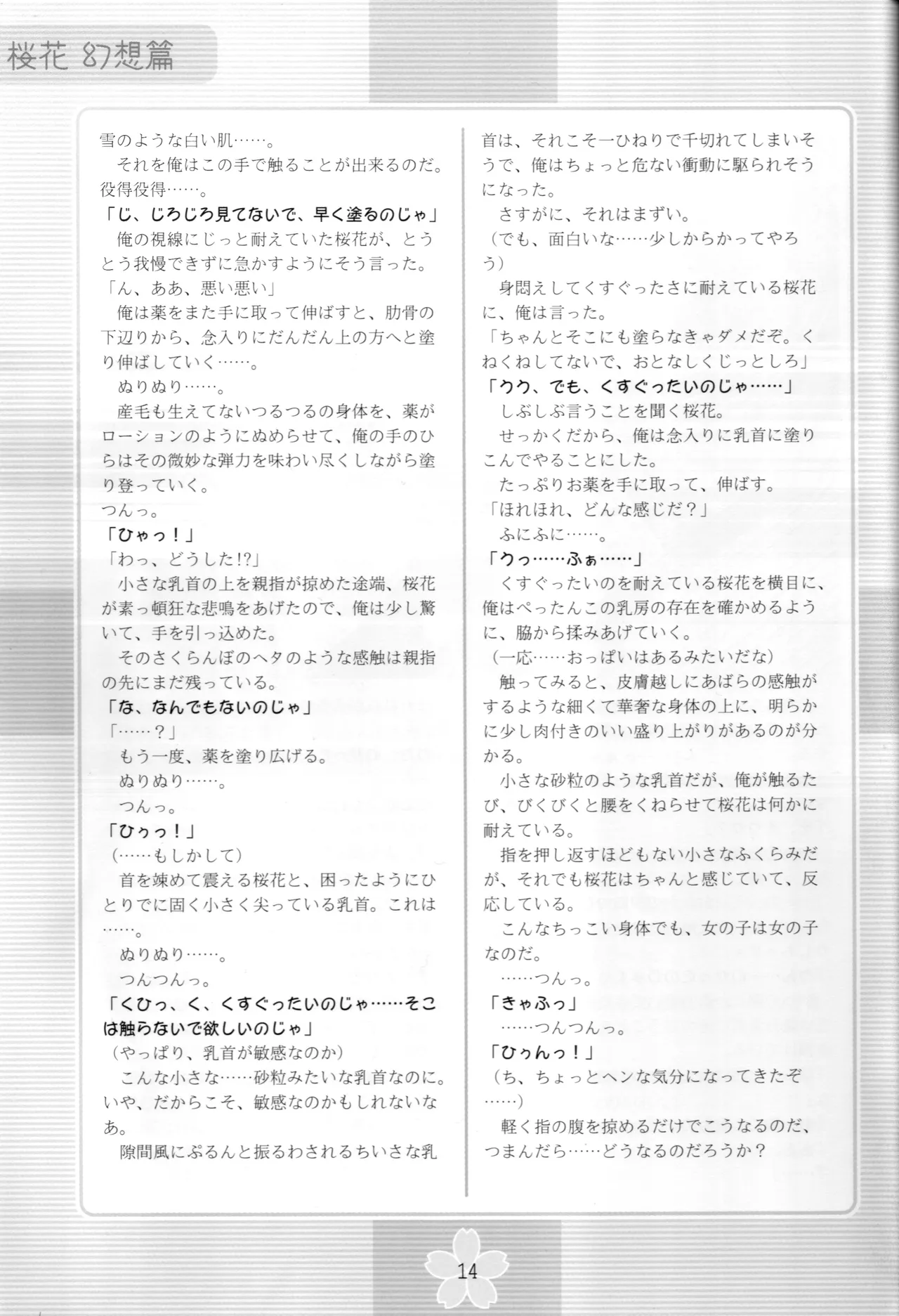謎の桜花本～桜花〈幻想篇〉～ Page.13