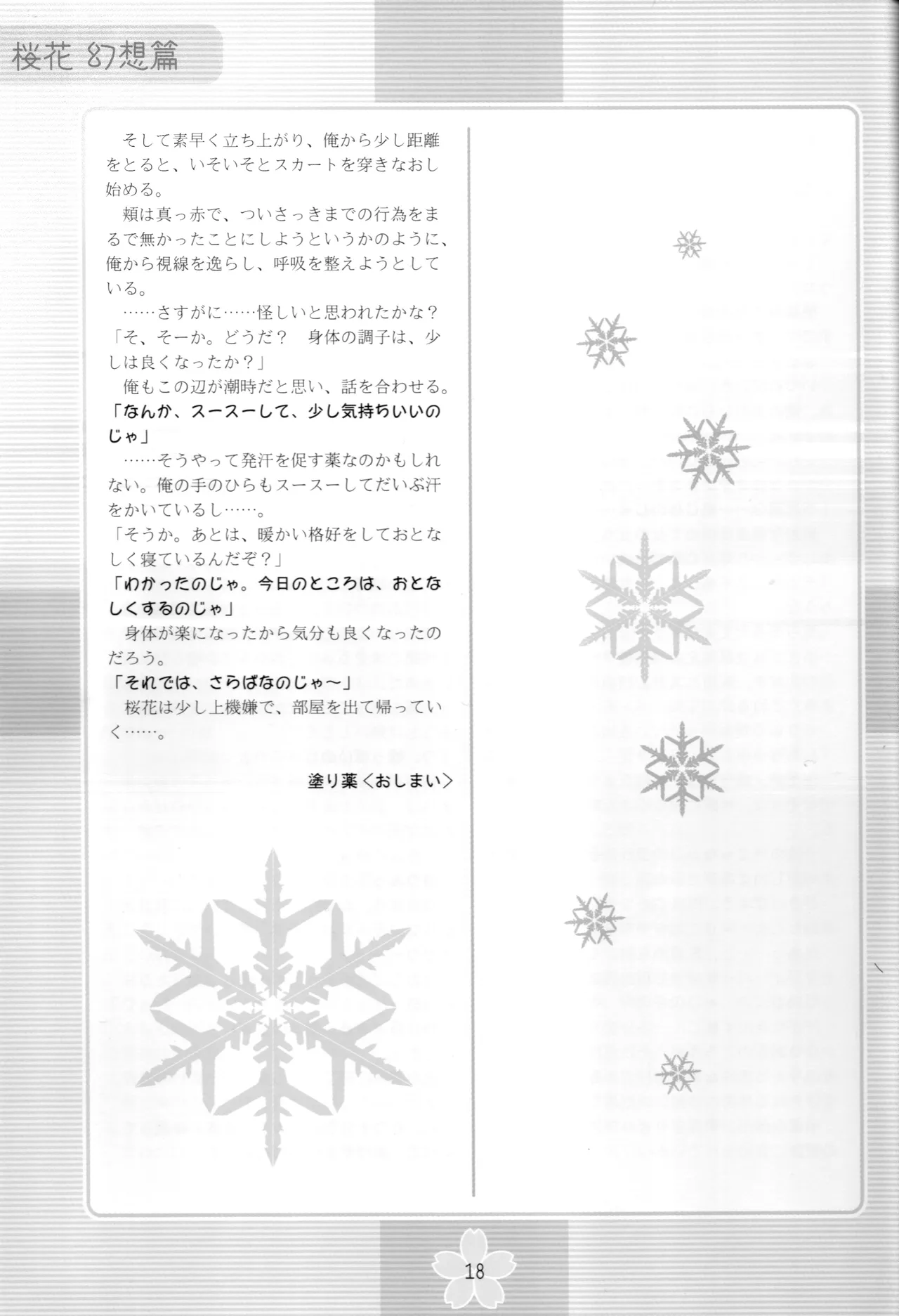 謎の桜花本～桜花〈幻想篇〉～ Page.17