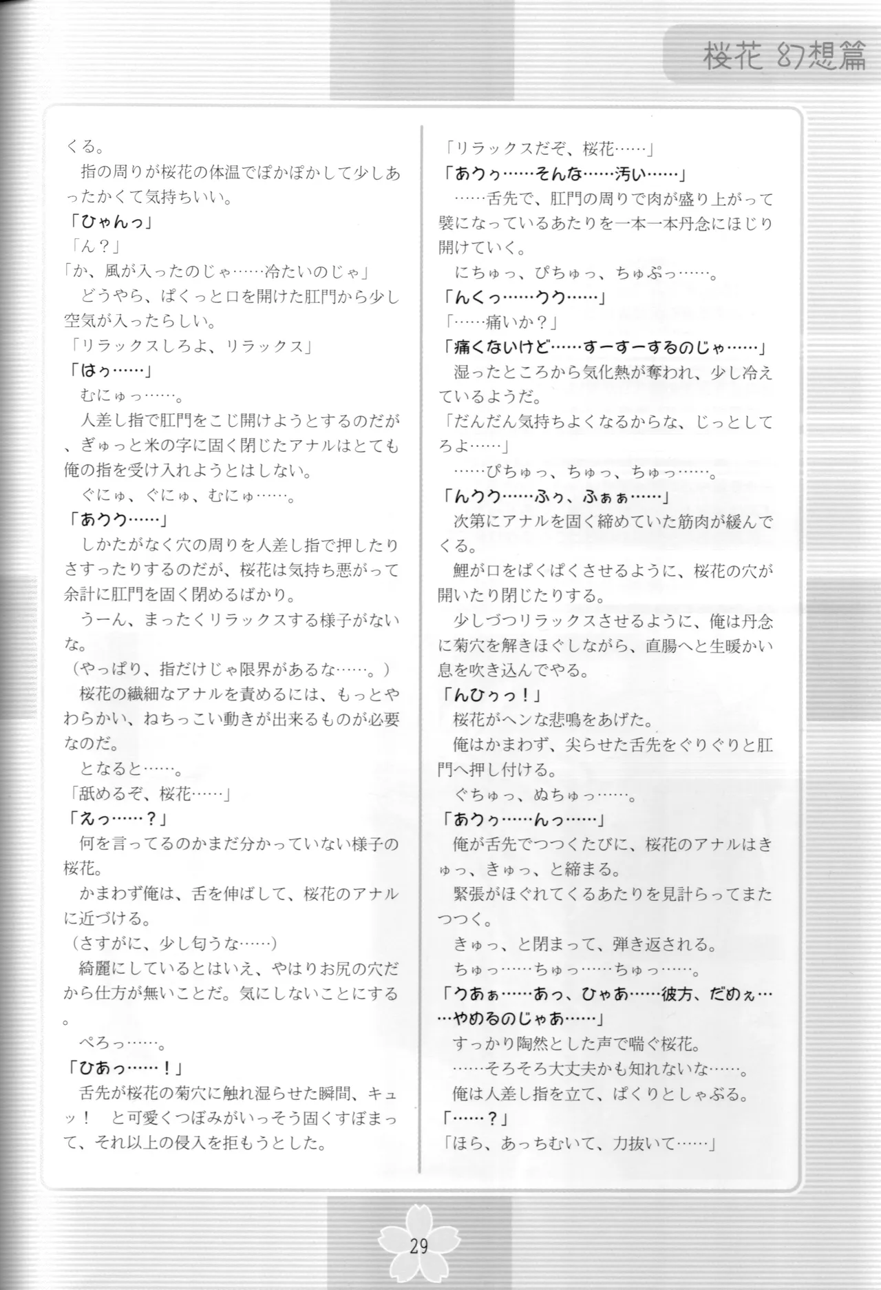 謎の桜花本～桜花〈幻想篇〉～ Page.28