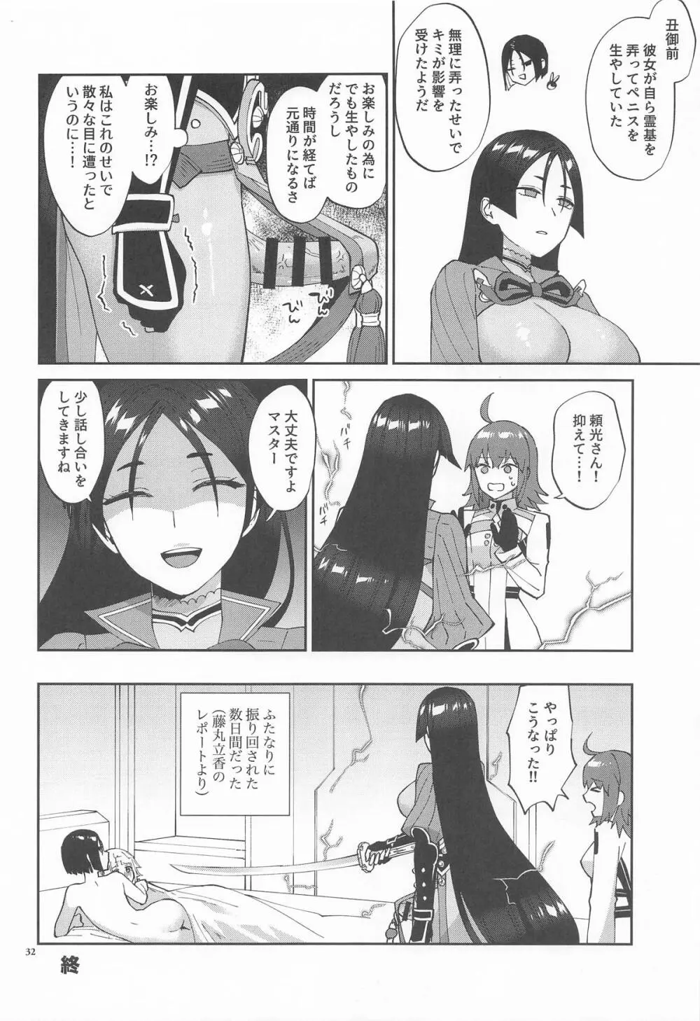 ふたなりになった所為で Page.31